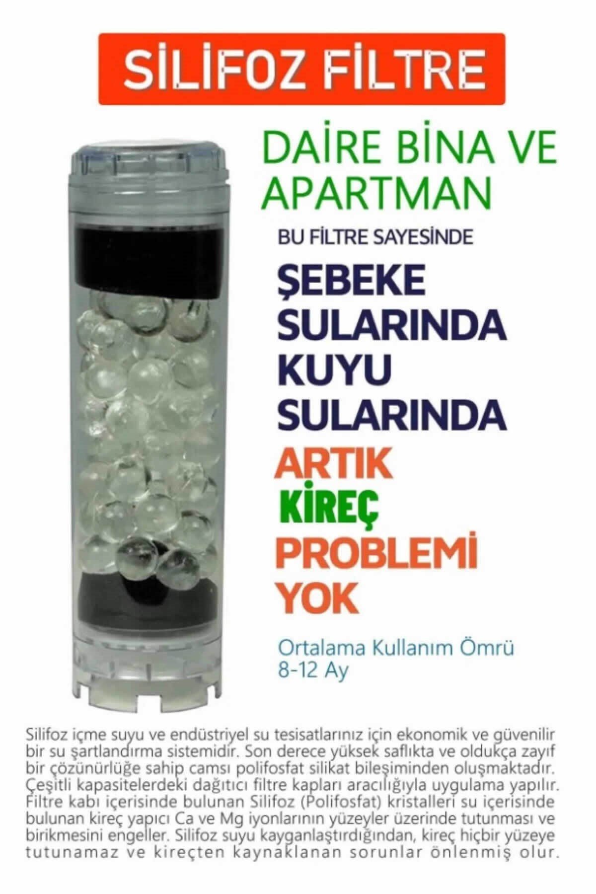 Silifoz Kireç Önleyici Filtre