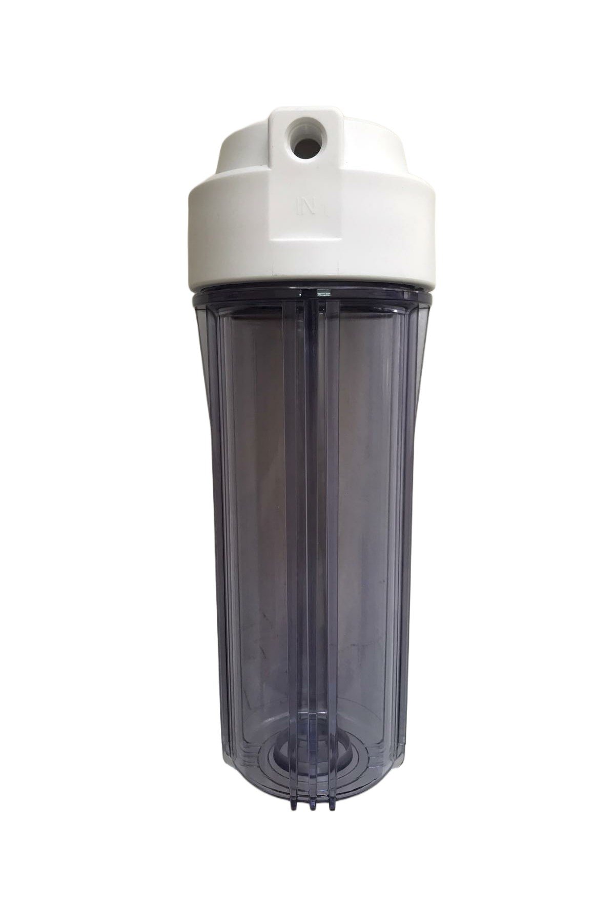 Su Arıtma Cihazı Filtre Kabı 10'' Jaco (Vida) Geçme Bağlantılı Şeffaf