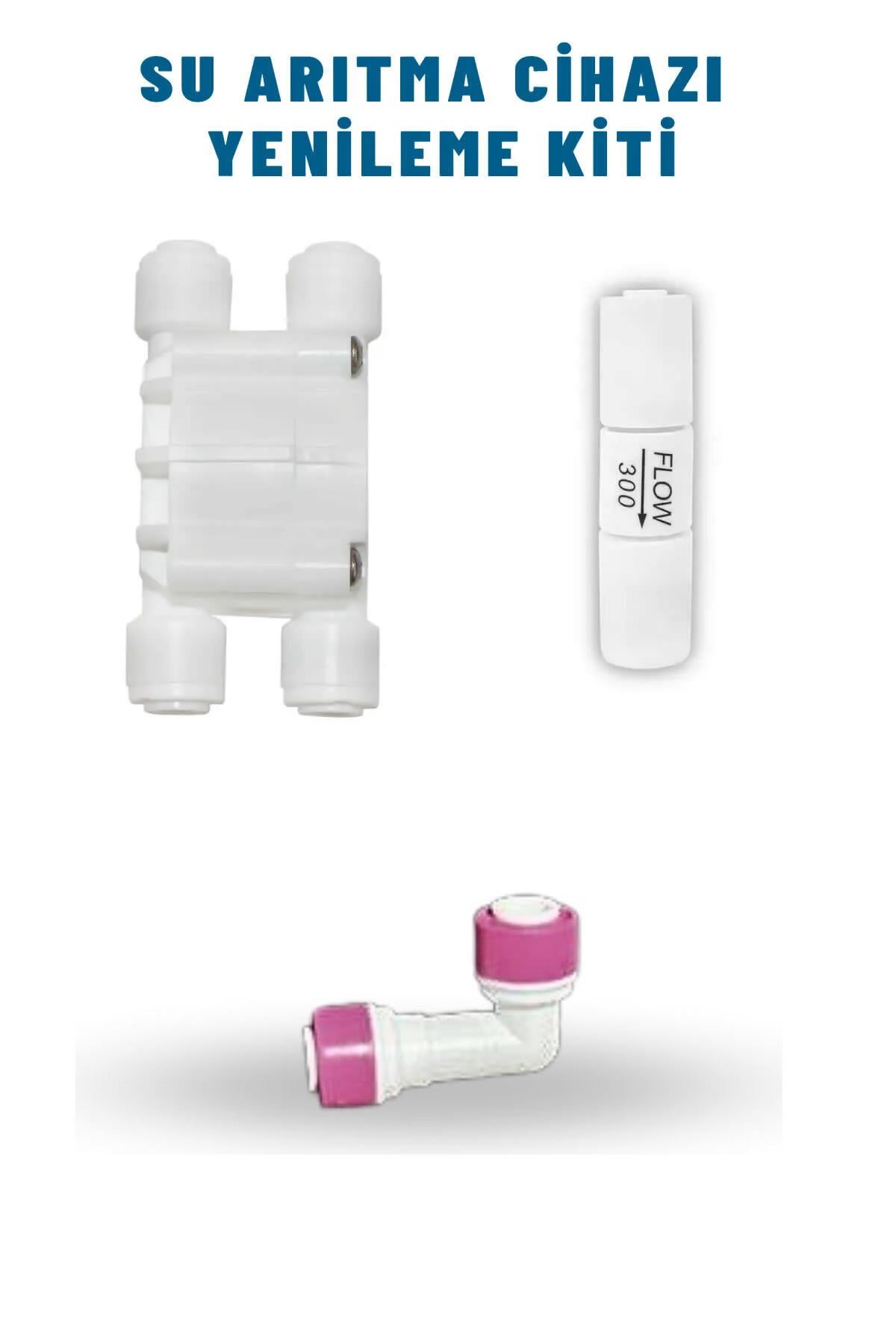 Su Arıtma Cihazı Için Yenileme Kiti (quick Check Valve-shut Off-flow)