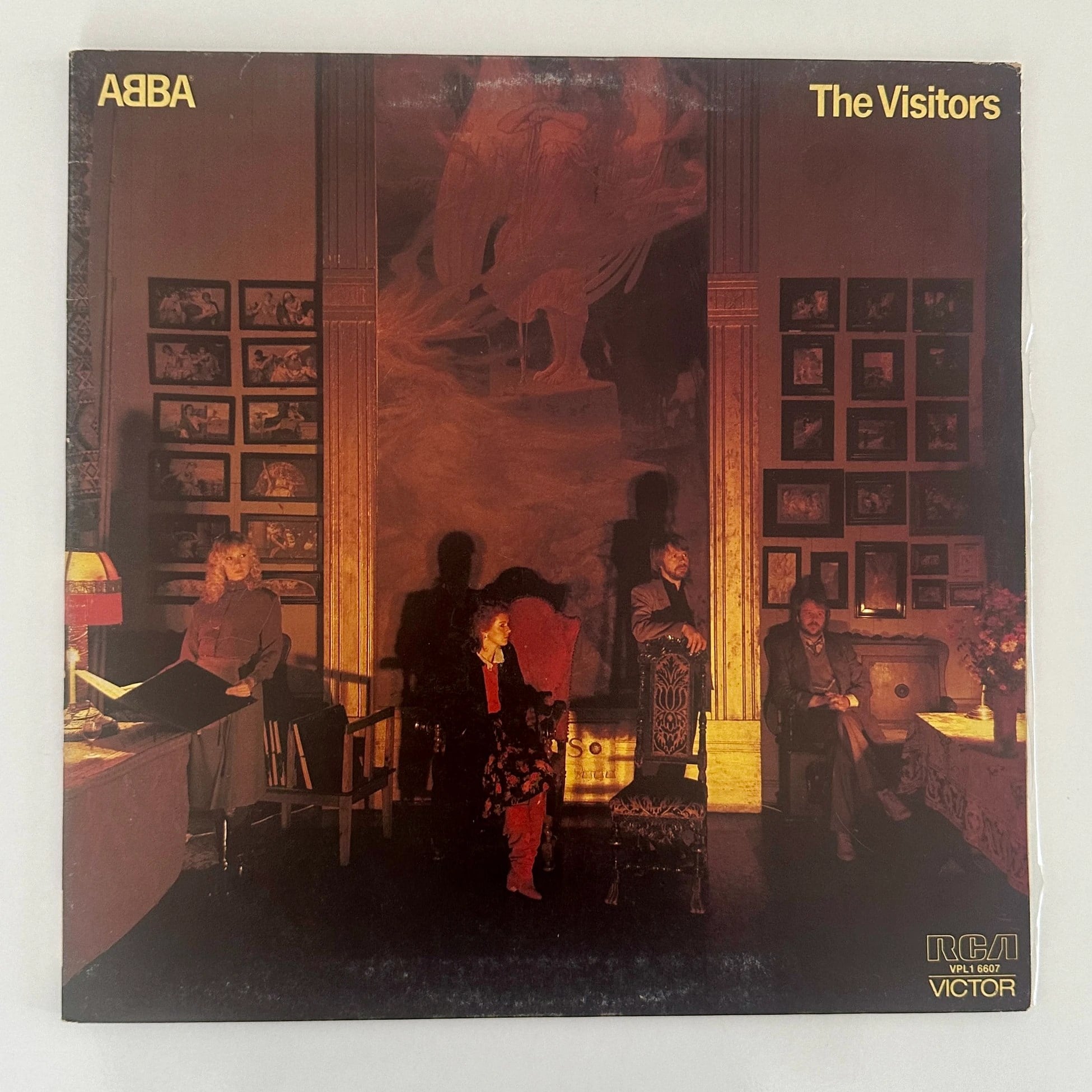 ABBA – The Visitors Dönem Baskı Plak