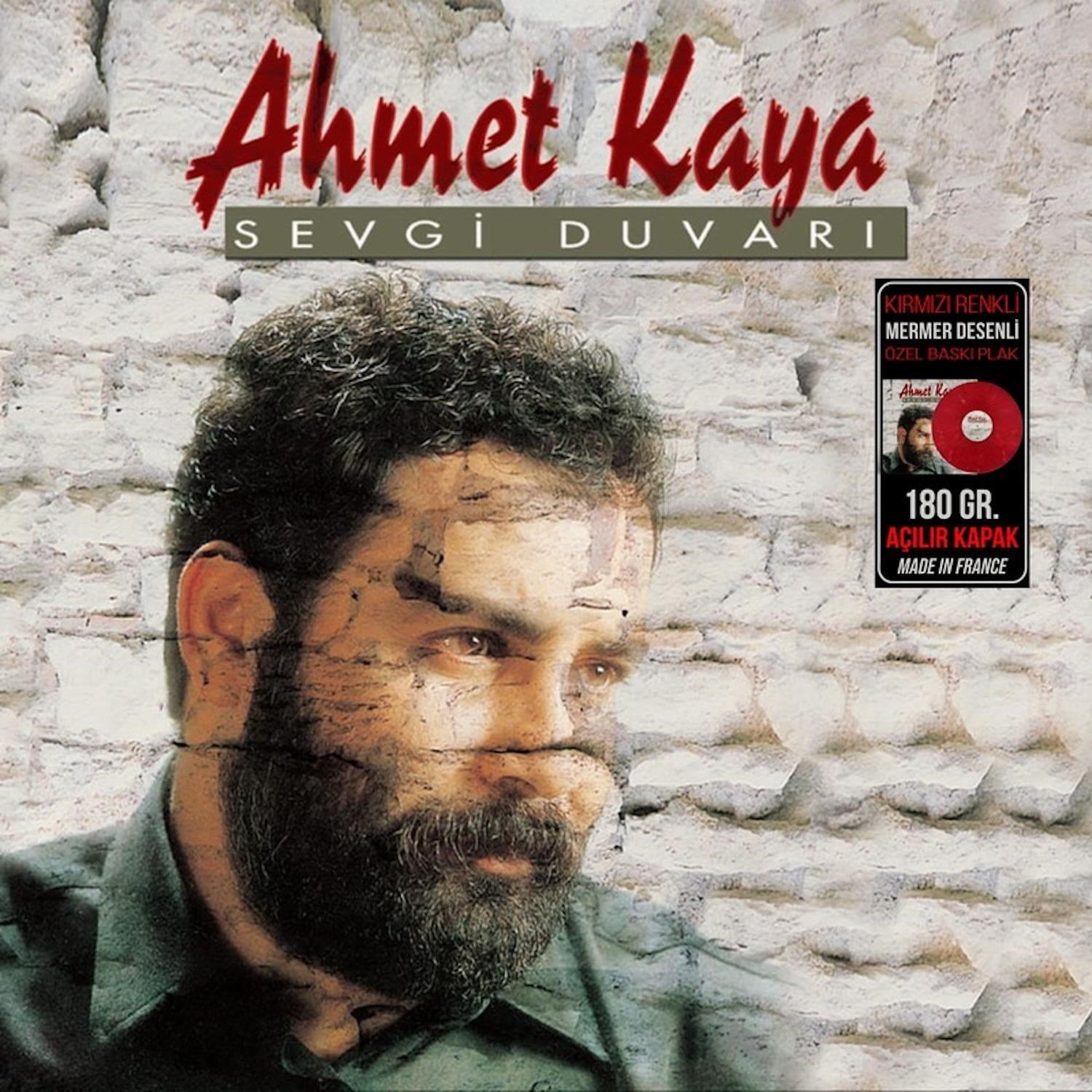 Ahmet Kaya - Sevgi Duvarı (Kırmızı Plak) - Plak