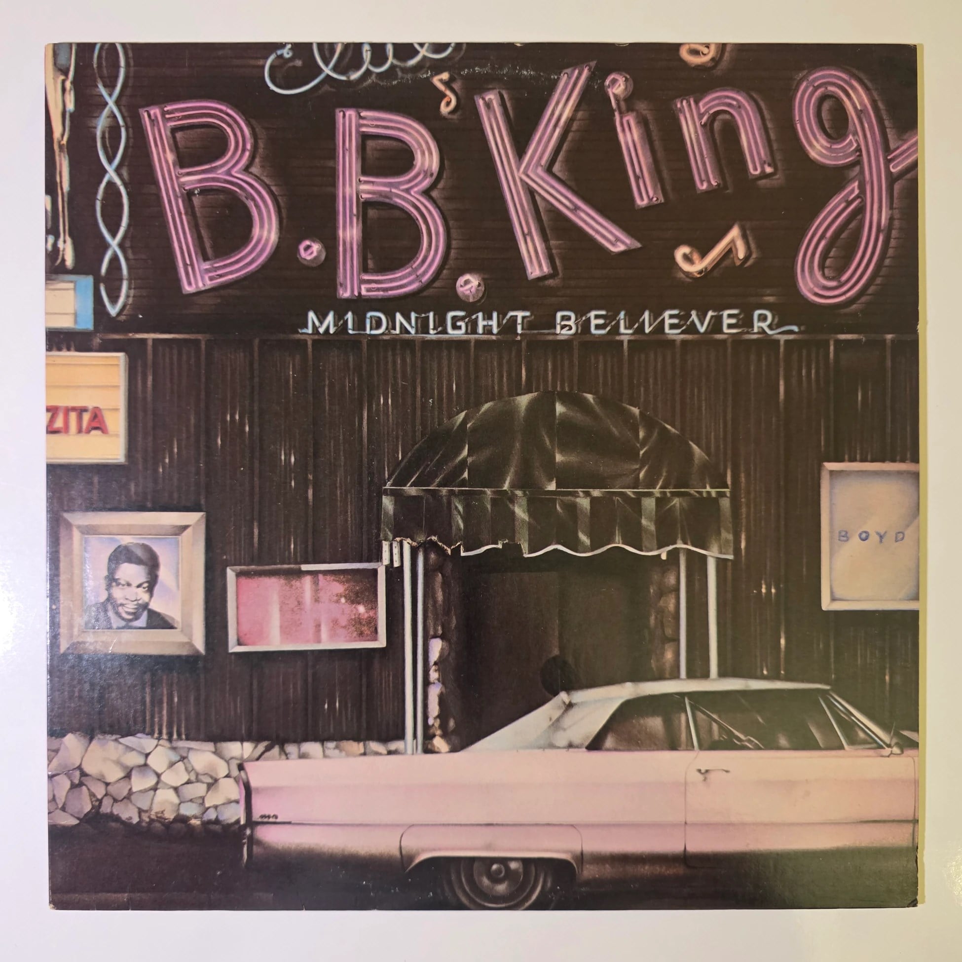 B.B. King - Midnight Believer - Dönem Baskı Plak