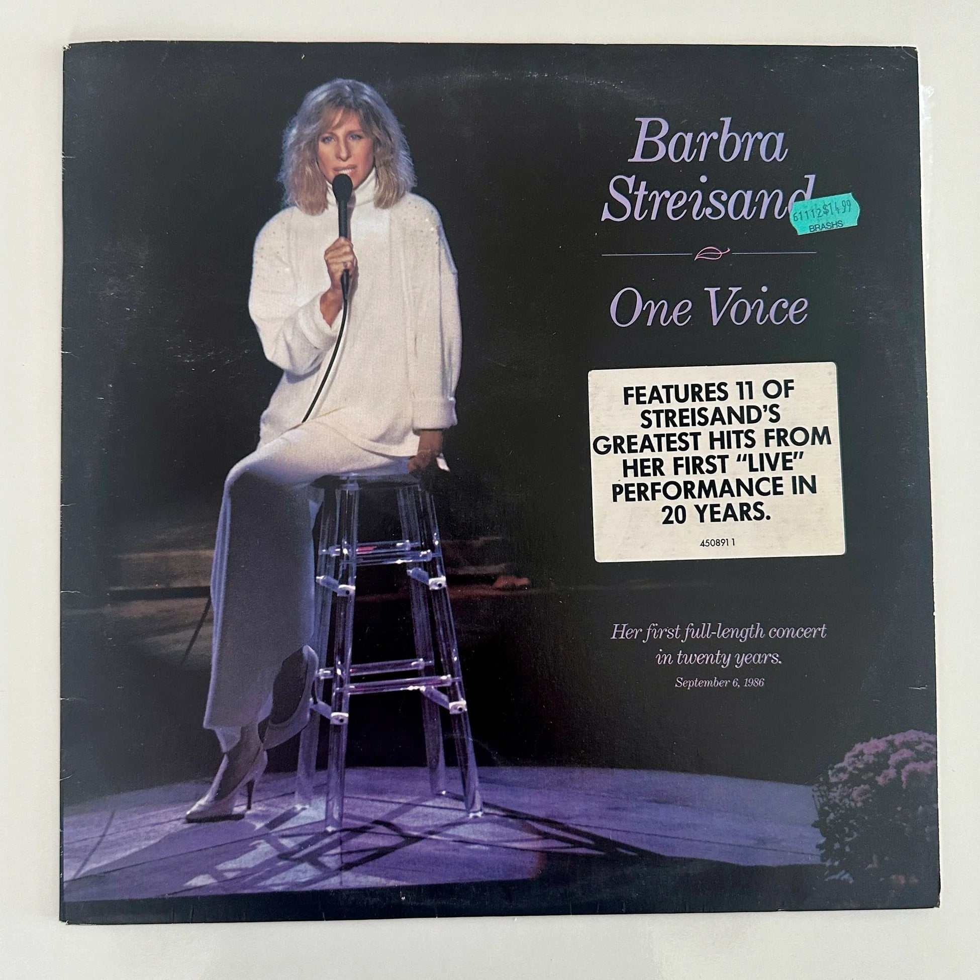 Barbra Streisand – One Voice Dönem Baskı Plak
