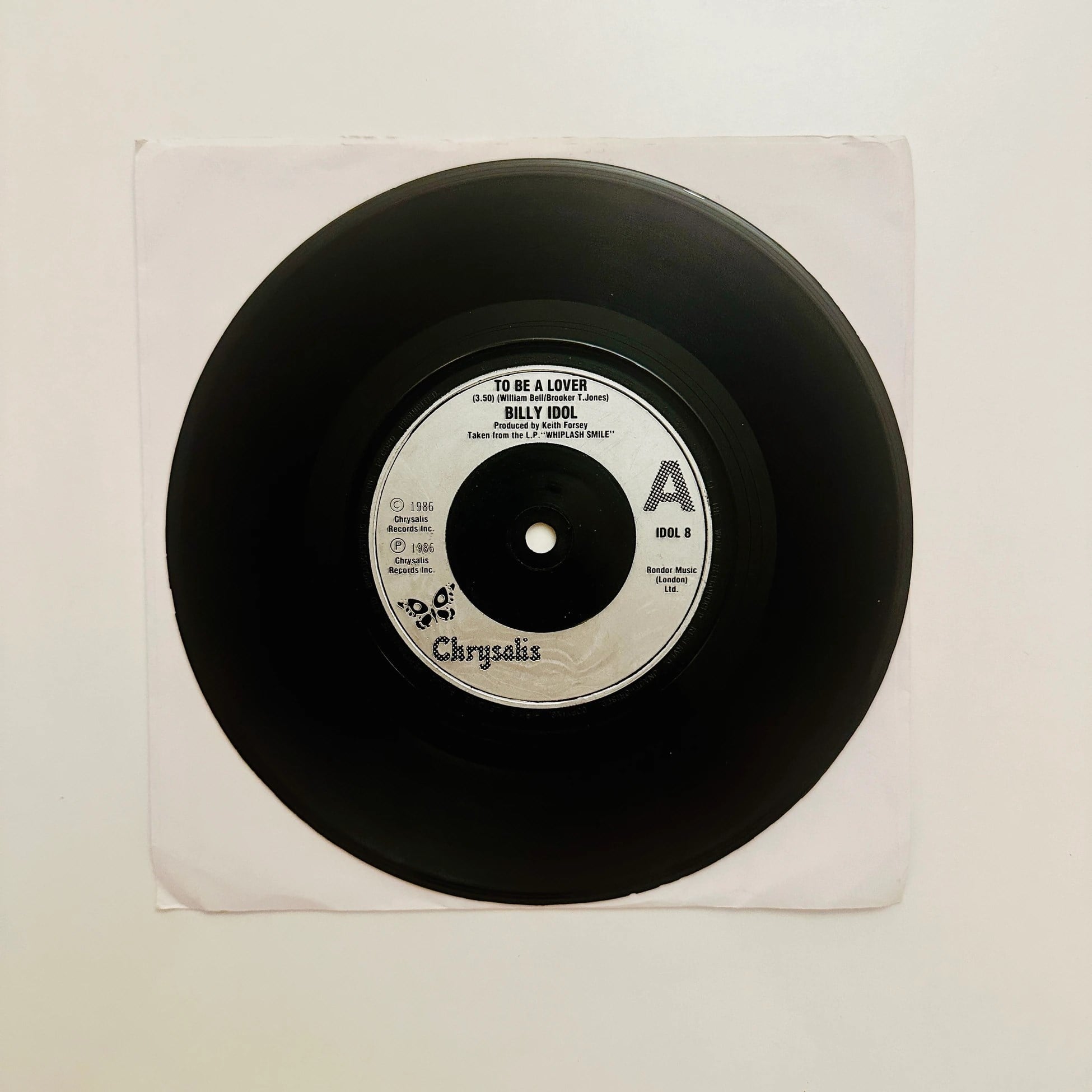 Billy Idol – To Be A Lover Dönem Baskı 45 lik Plak