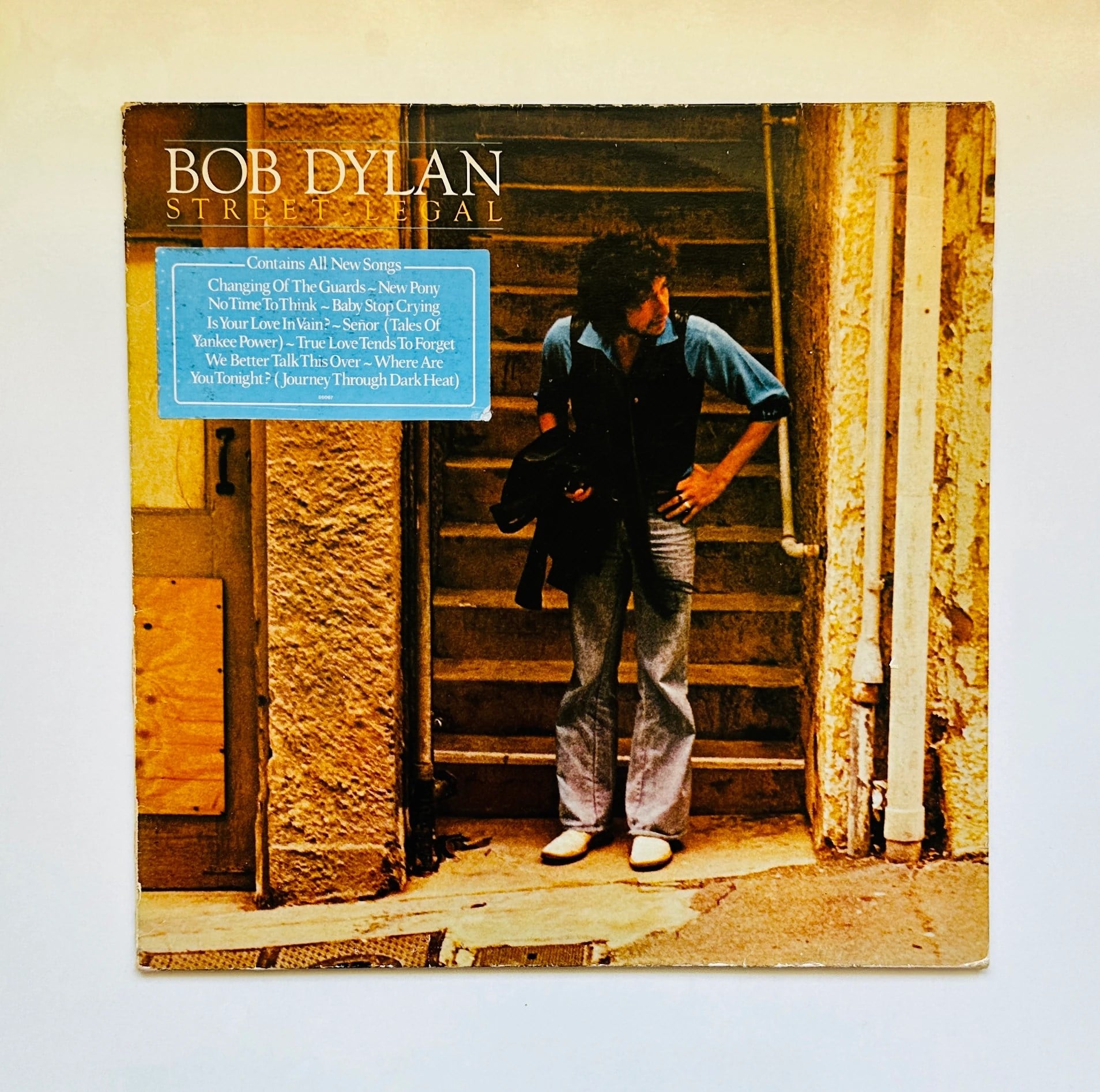Bob Dylan – Street-Legal Dönem Baskı Plak 