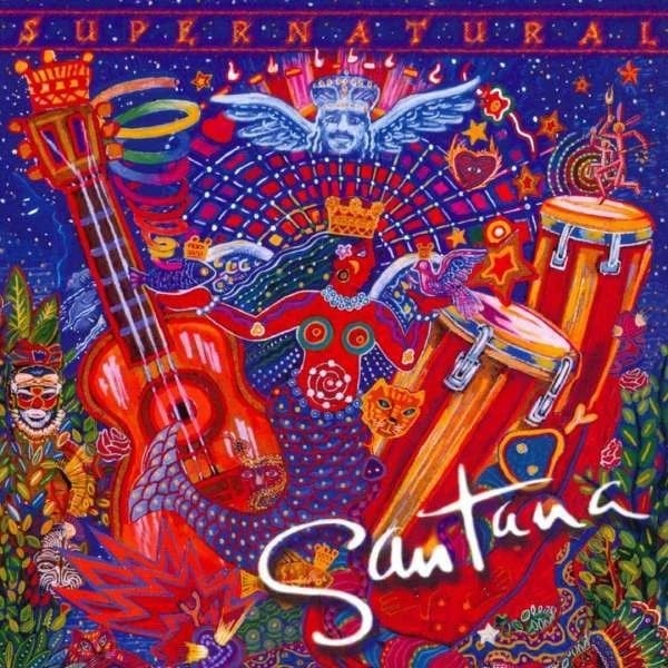 Carlos Santana - Supernatural (Blue Vinyl) - Plak