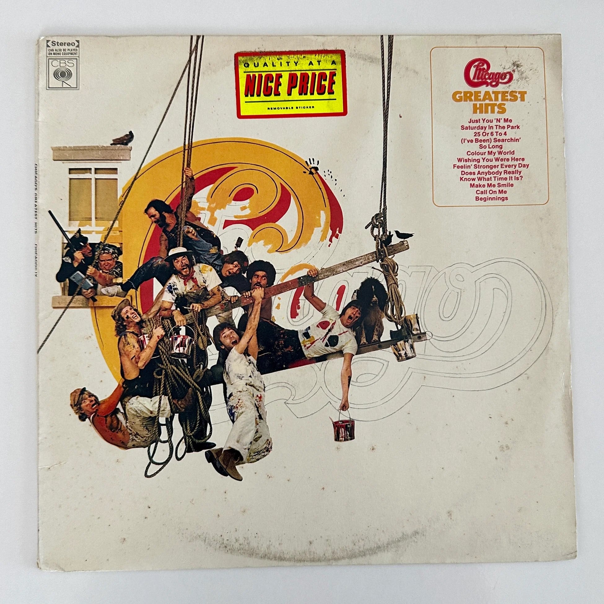 Chicago – Chicago IX - Chicago's Greatest Hits Dönem Baskı Plak