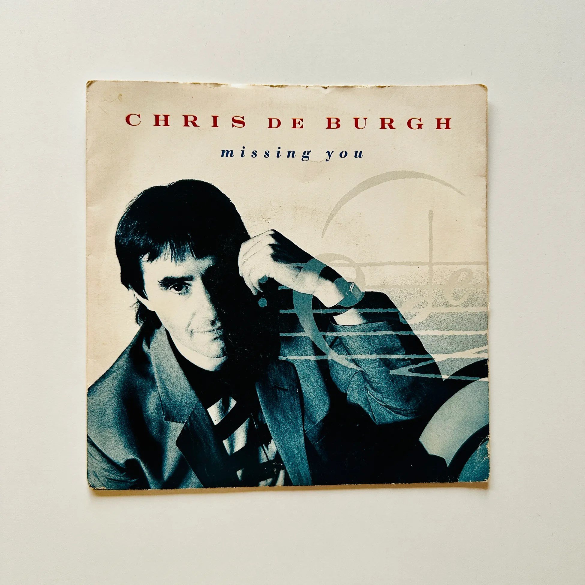 Chris de Burgh – Missing You Dönem Baskı 45 lik Plak