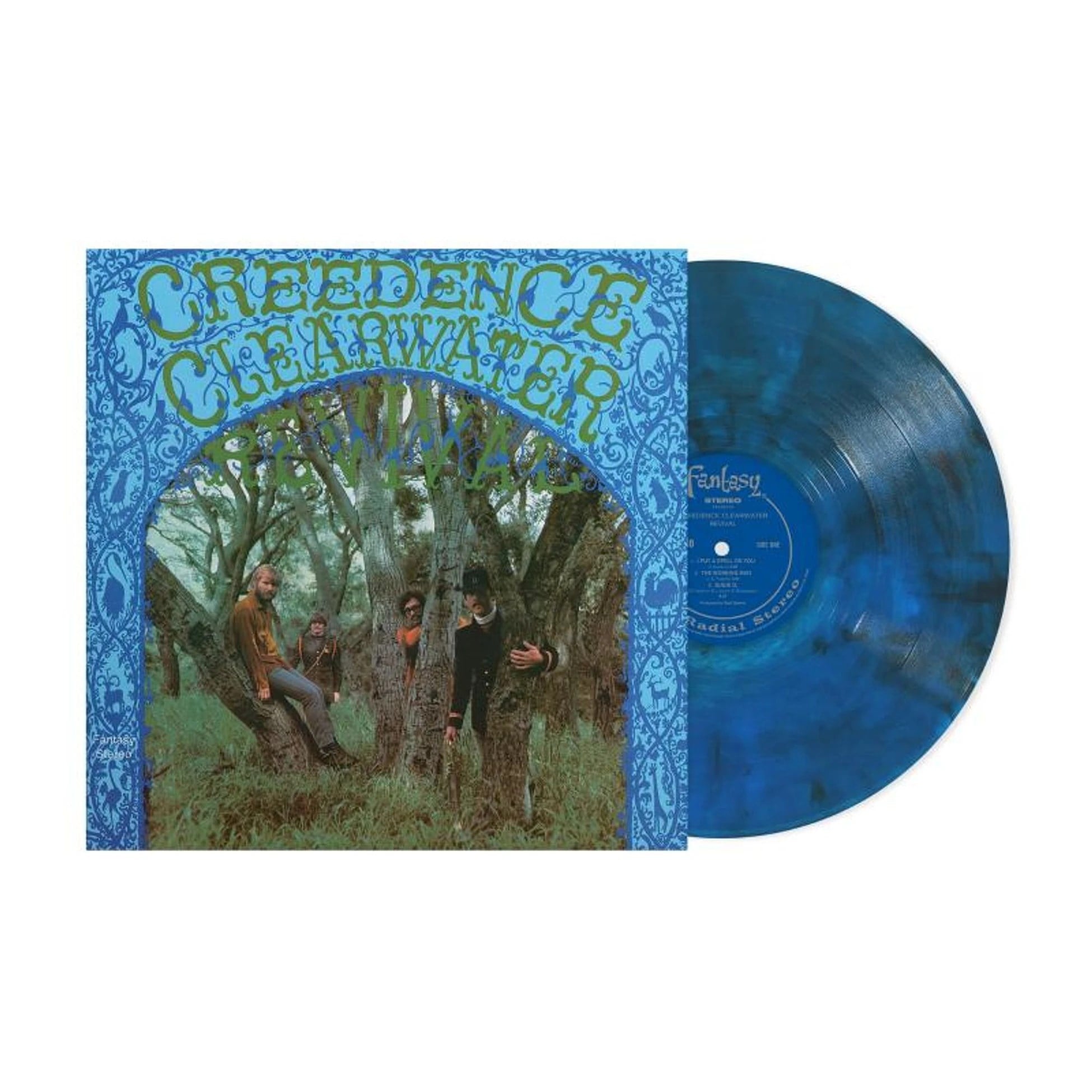 Creedence Clearwater Revival - Creedence Clearwater Revival - (Limited Edition - Blue Smoke Vinyl) - Plak