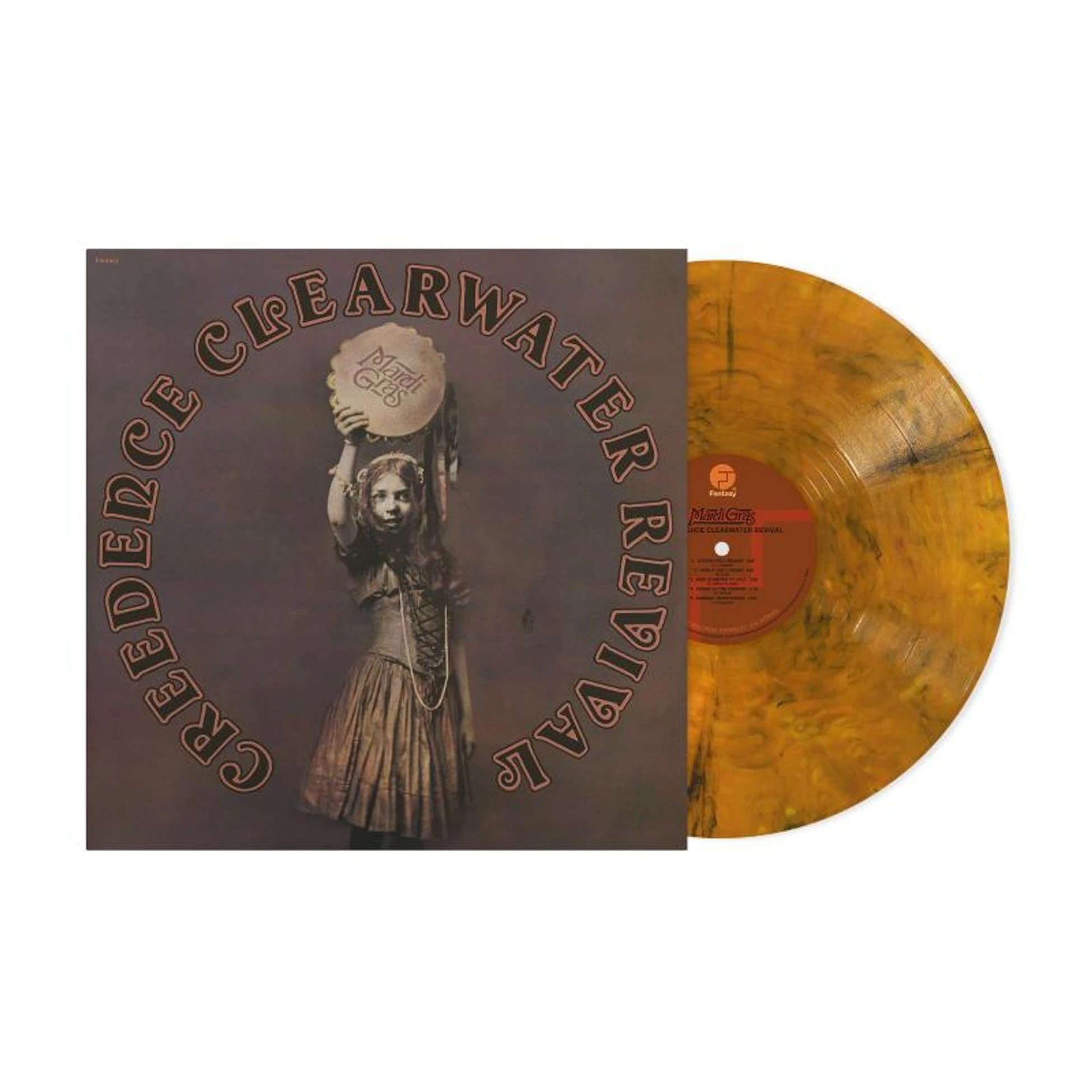 Creedence Clearwater Revival - Mardi Gras (Limited Edition - Gold Smoke Vinyl) - Plak
