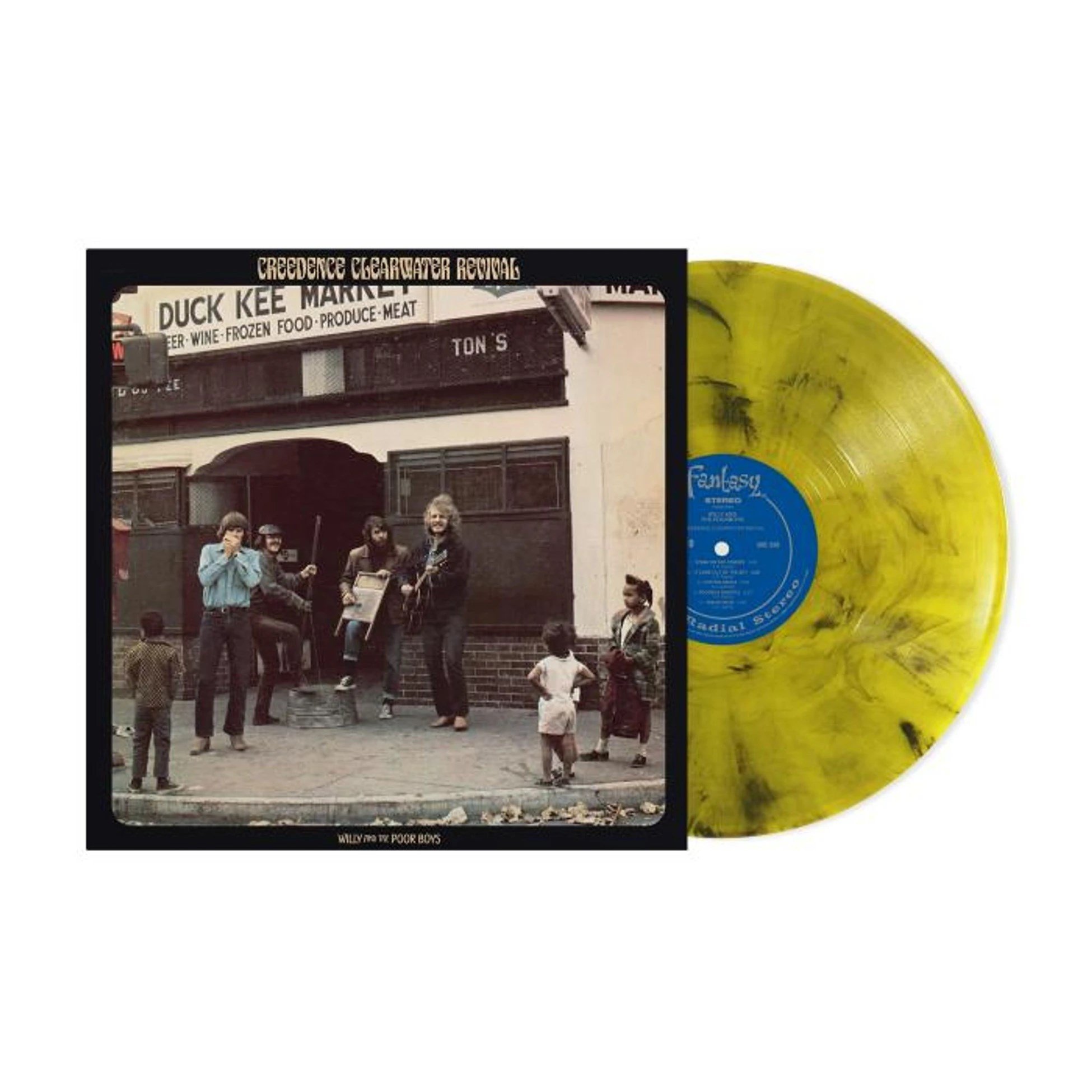 Creedence Clearwater Revival - Willy And The Poor Boys (Limited Edition - Yellow Smoke Vinyl) - Plak