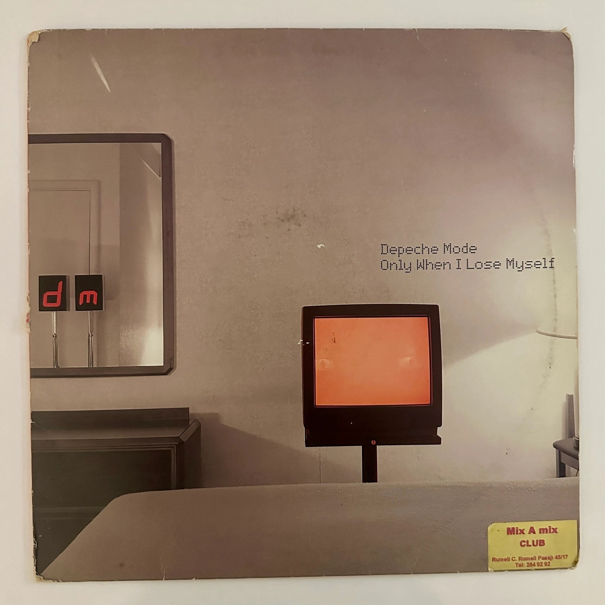 Depeche Mode – Only When I Lose Myself Maxi Single Plak