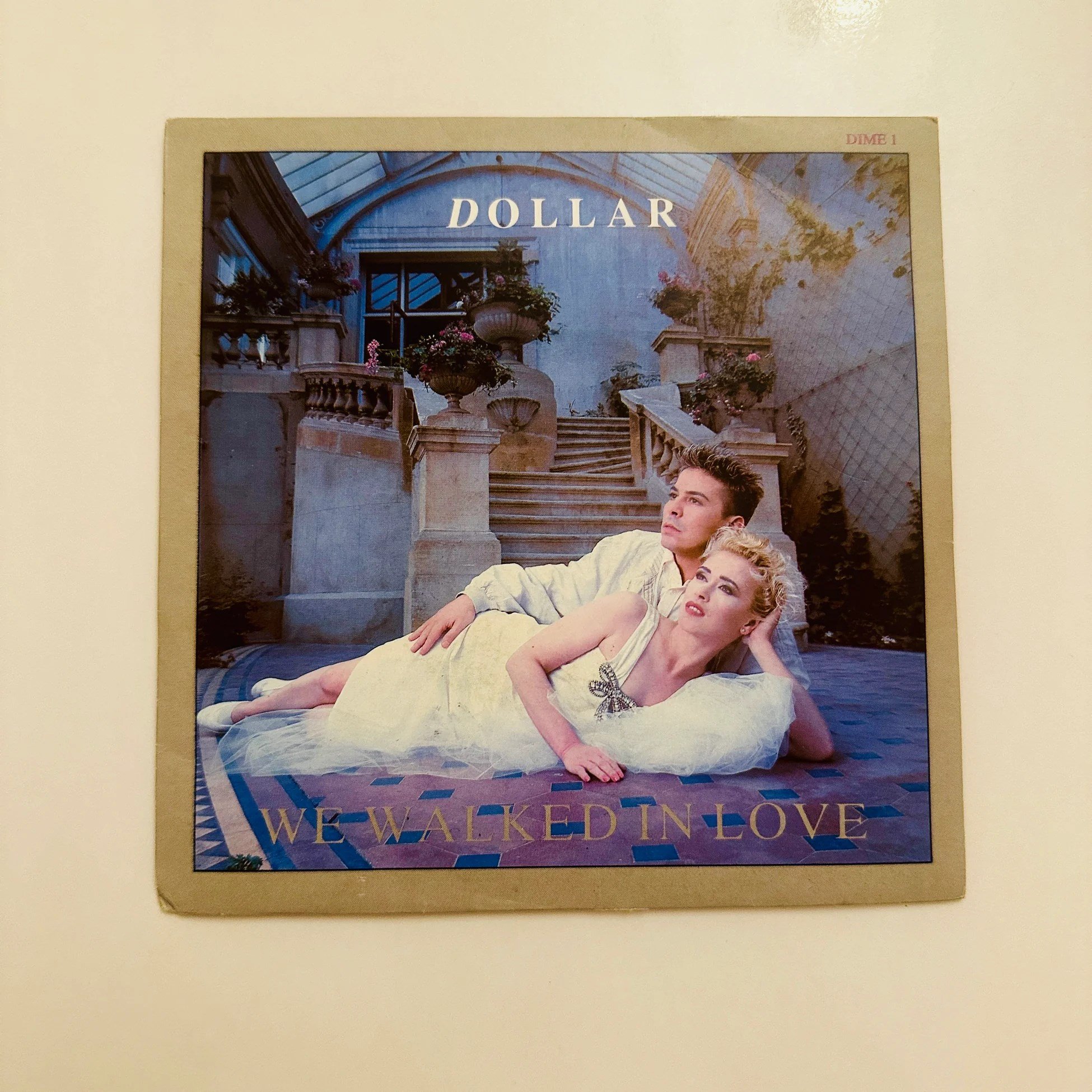 Dollar – We Walked In Love Dönem Baskı 45 lik Plak