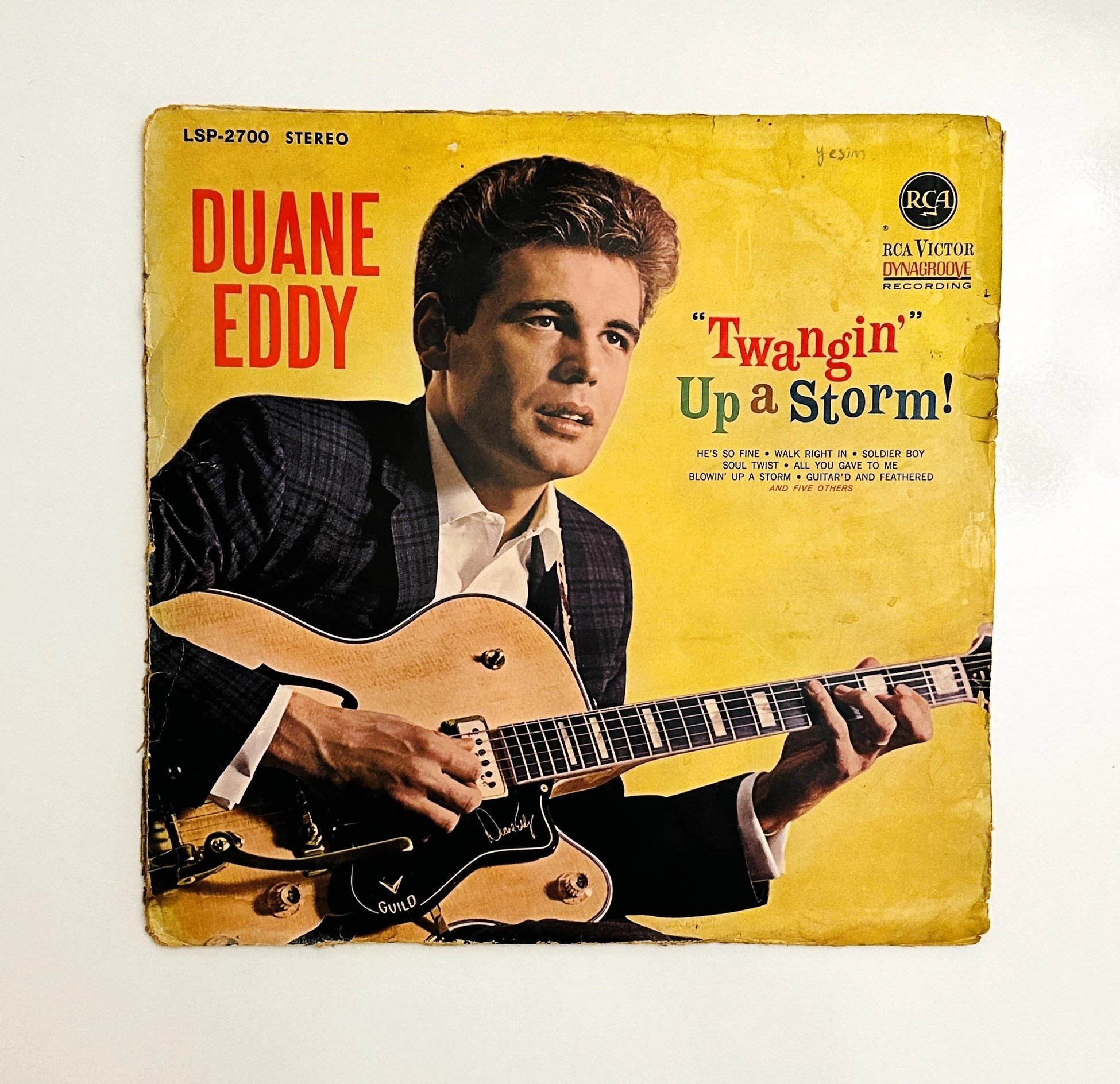 Duane Eddy-Twangin Up a Storm Dönem Baskı Plak
