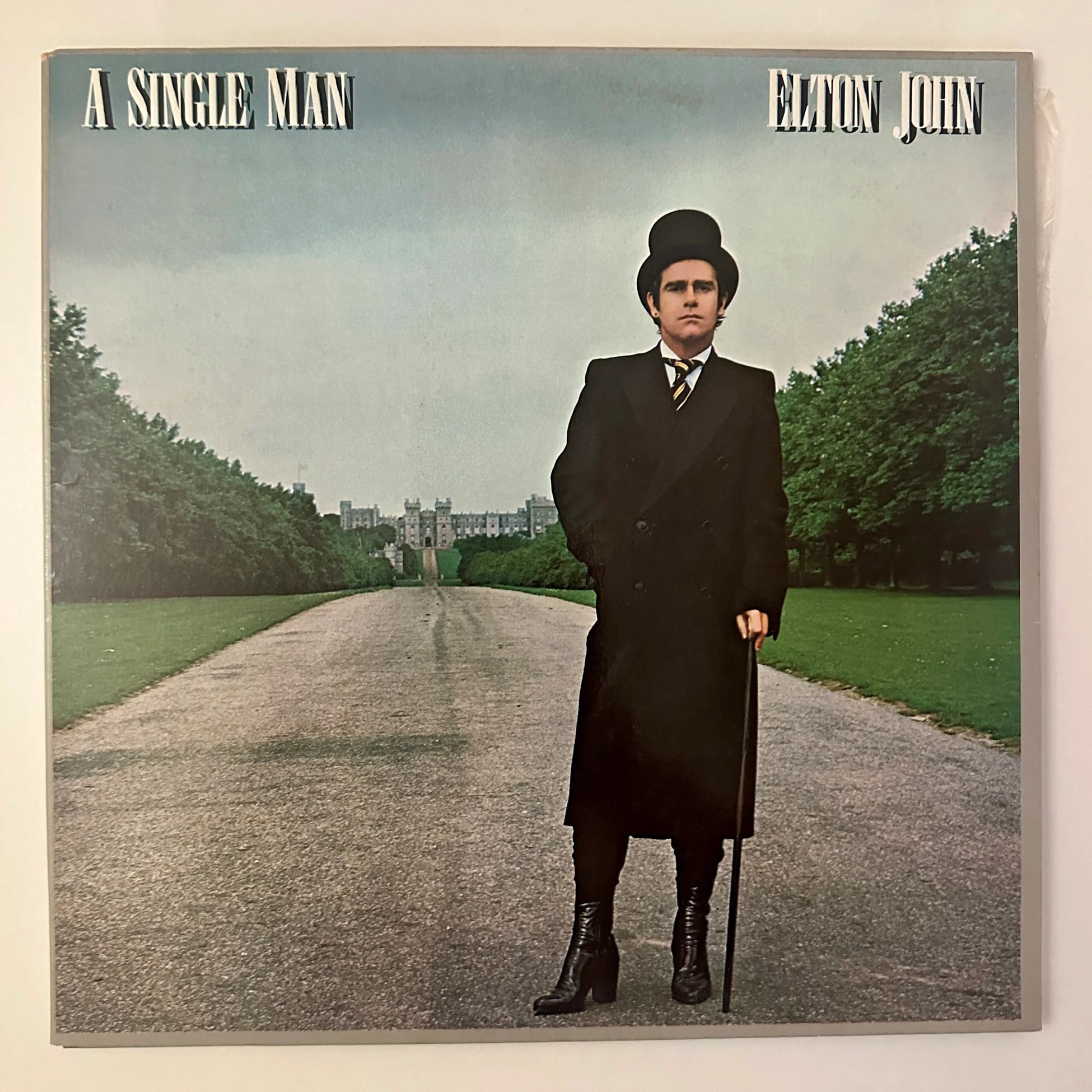 Elton John – A Single Man Avustralya Baskı Dönem Plak