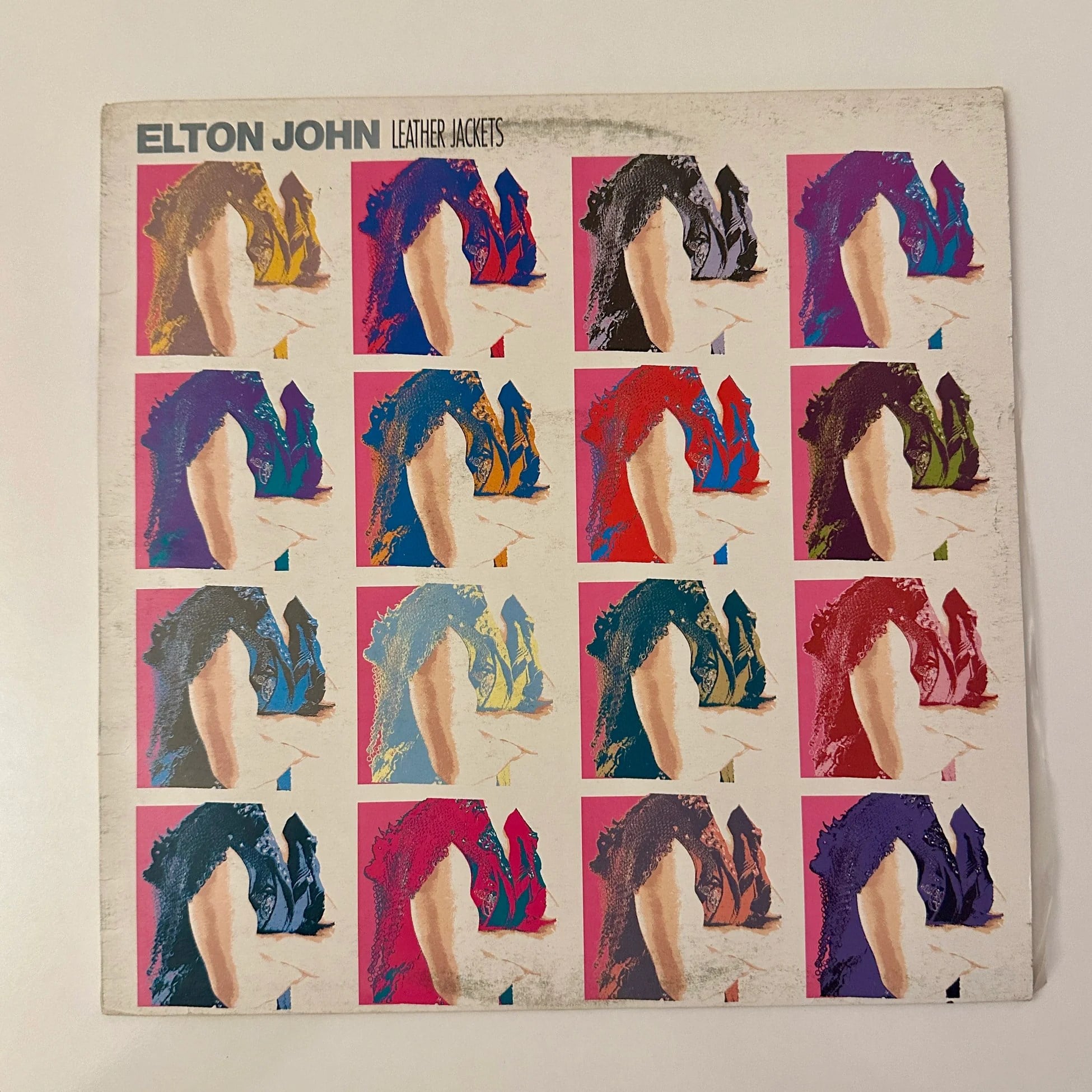 Elton John – Leather Jackets - Dönem Baskı Plak