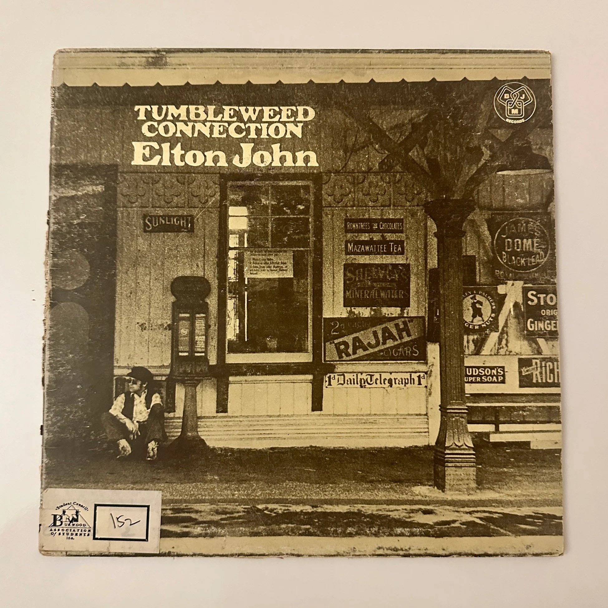 Elton John – Tumbleweed Connection - Dönem Baskı Plak