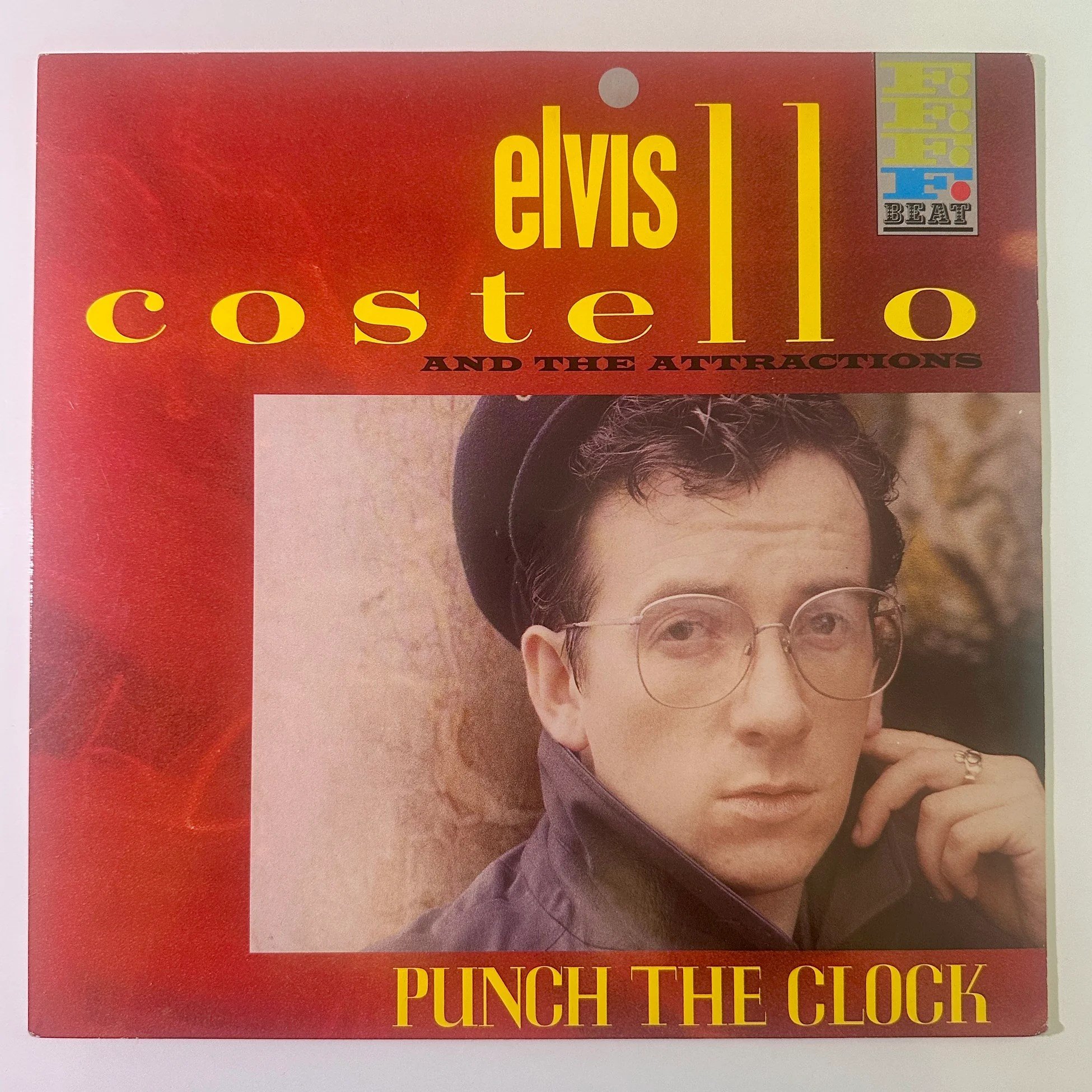 Elvis Costello And The Attractions – Punch The Clock - Dönem Baskı Plak