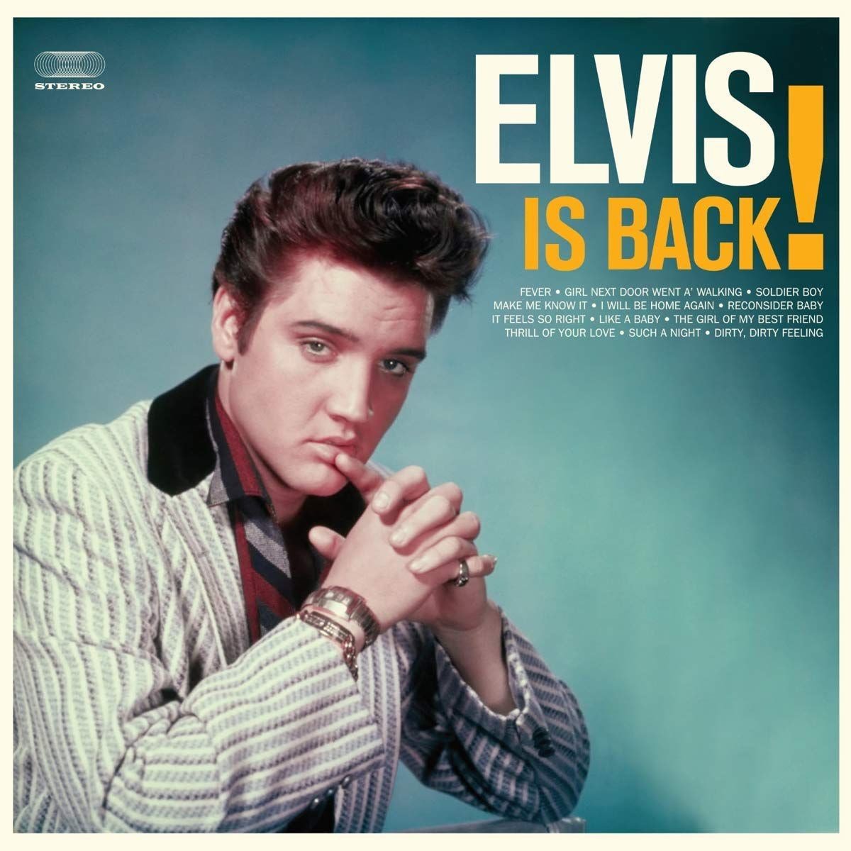 Elvis Presley - Elvis Is Back! - Limited Edition In Solid Orange Colored Vinyl. - Plak