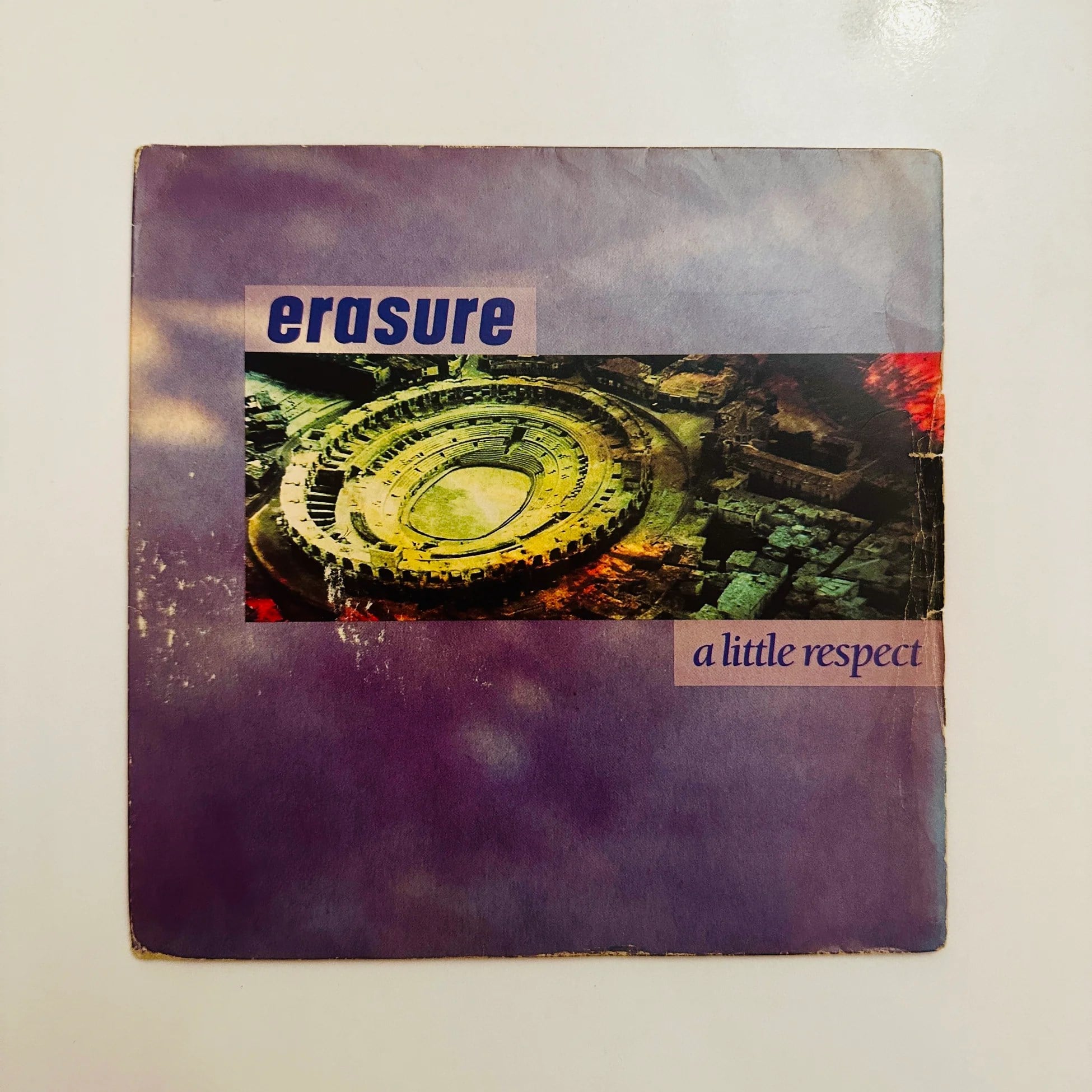 Erasure – A Little Respect Dönem Baskı 45 lik Plak