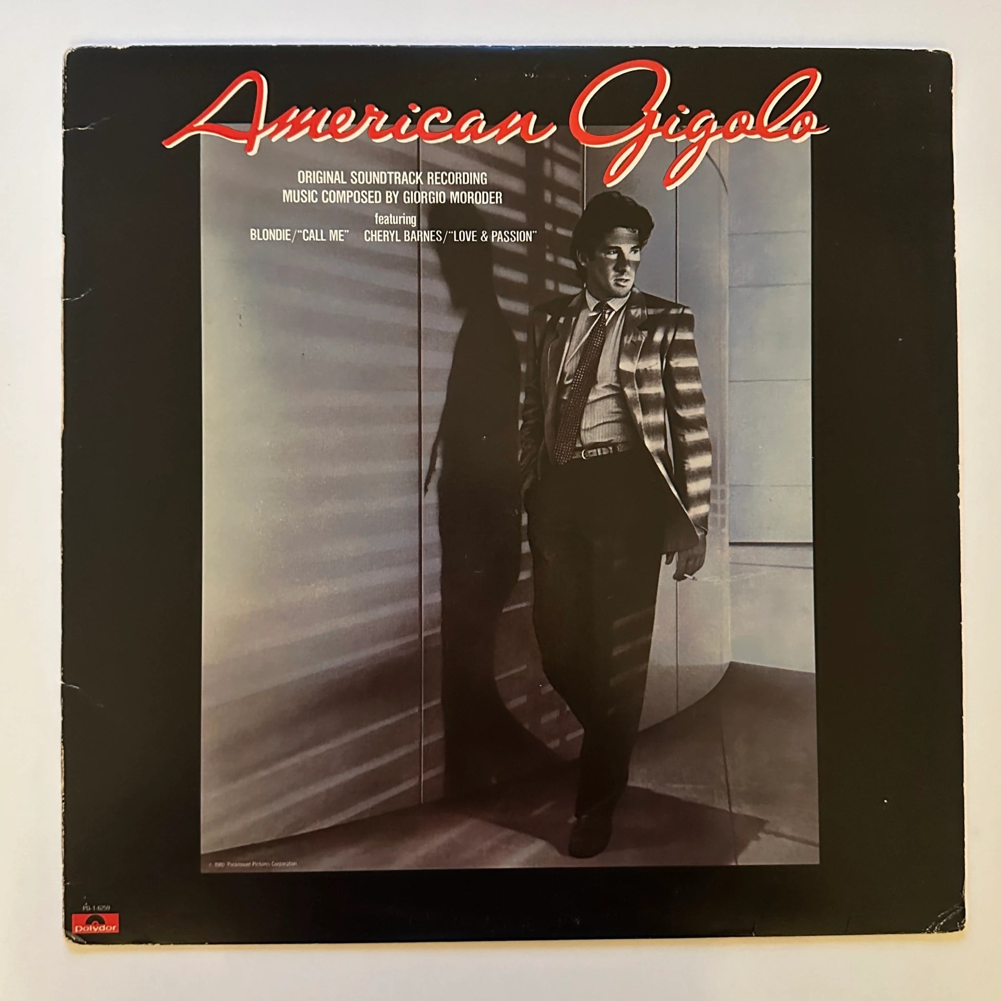 Giorgio Moroder – American Gigolo (Original Soundtrack Recording) Plak 
