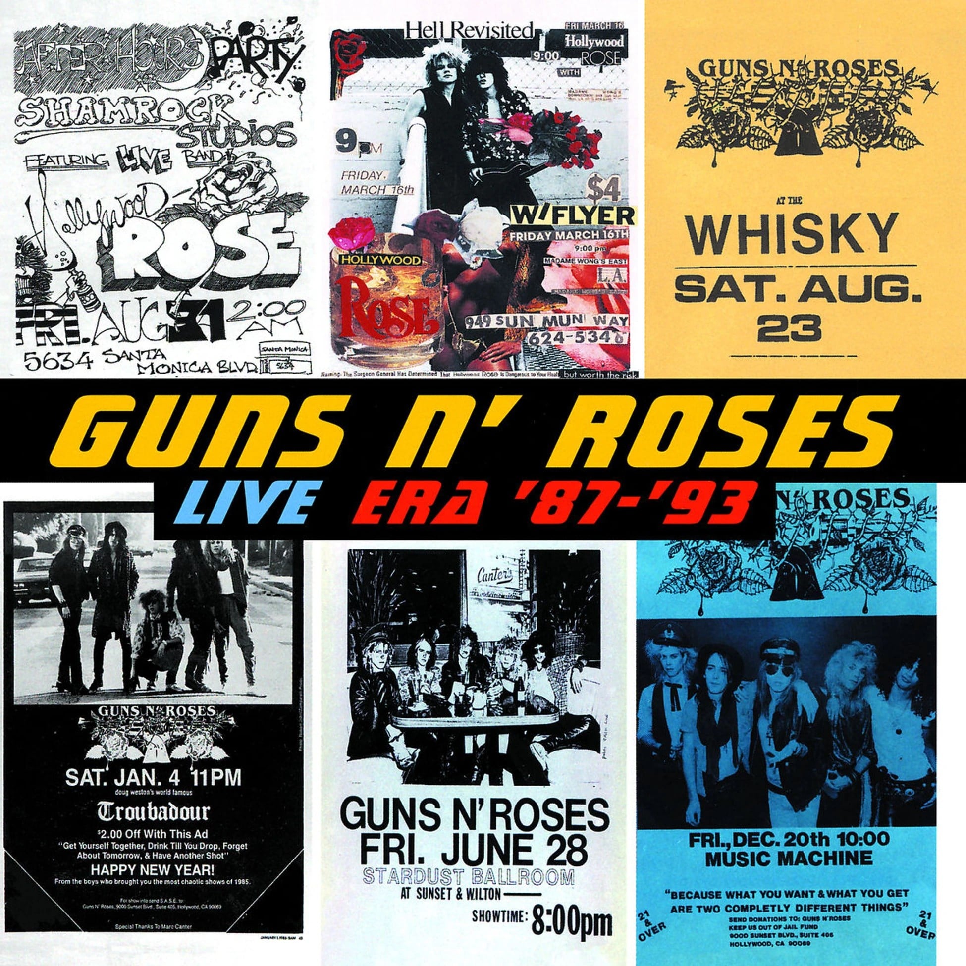 Guns N' Roses - Live Era '87 - '93 - CD