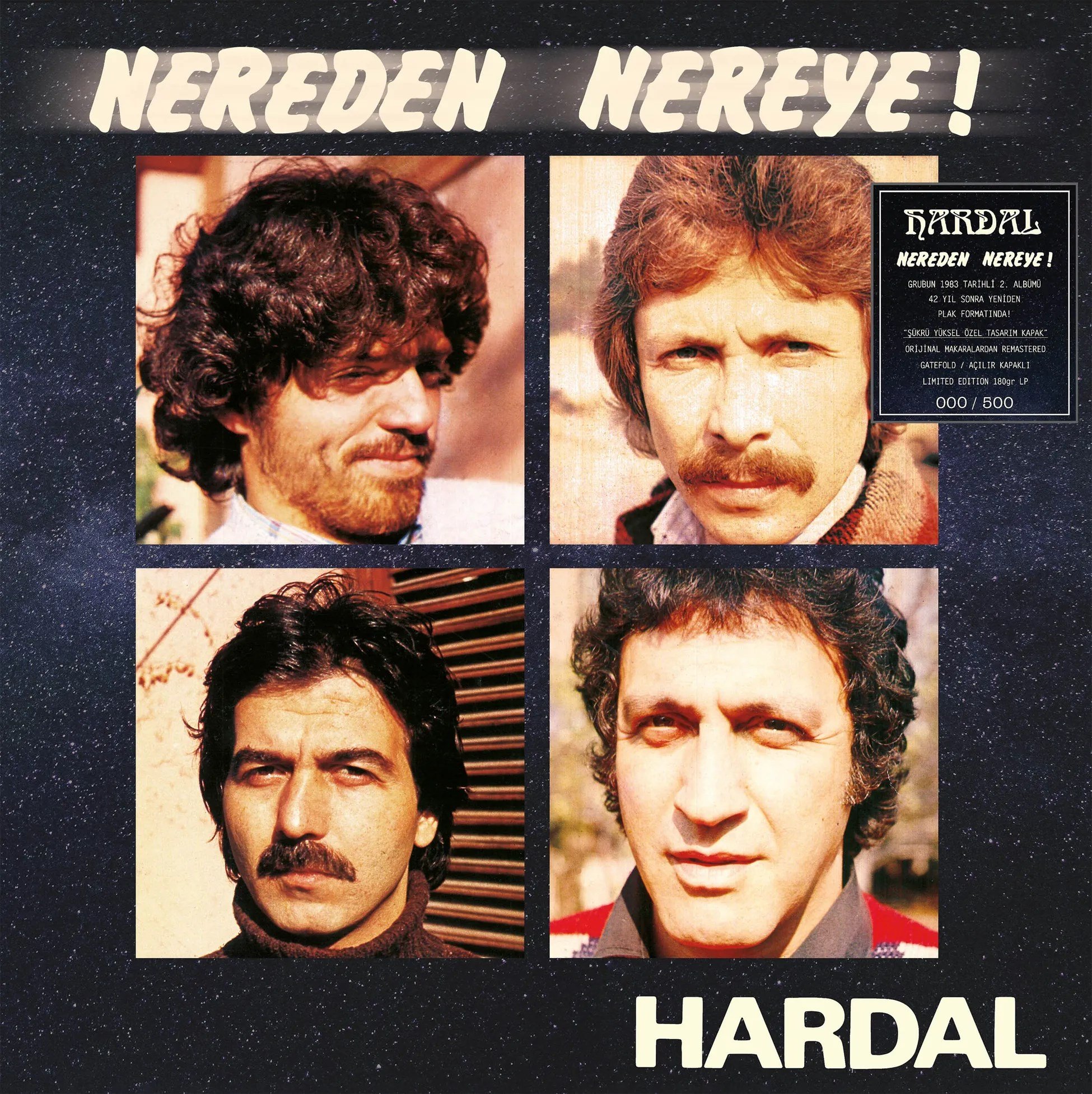 Hardal - Nereden Nereye (Limited Edition - Numaralı Siyah Plak) - Plak