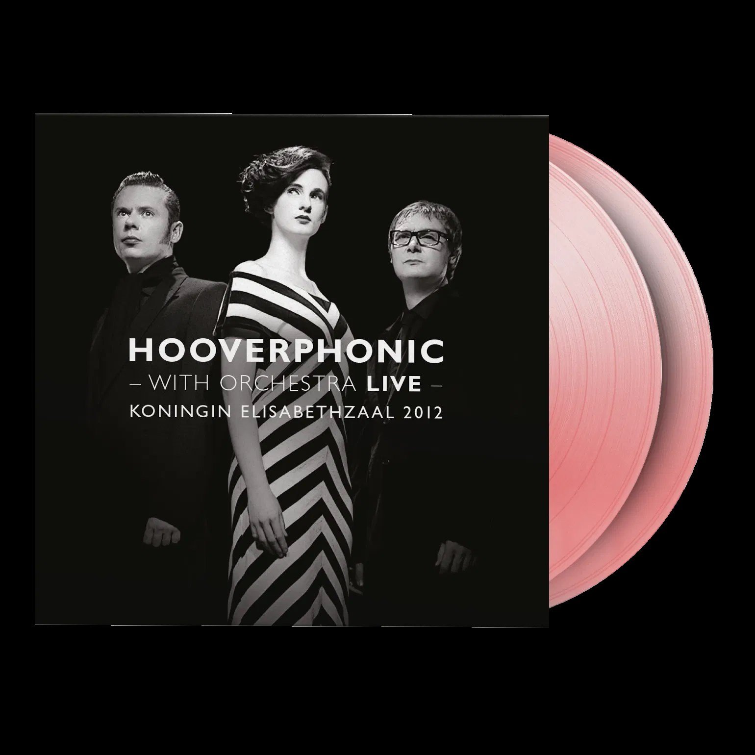 Hooverphonic - With Orchestra Live (Limited Numbered Edition) (Translucent Pink Vinyl) - Plak