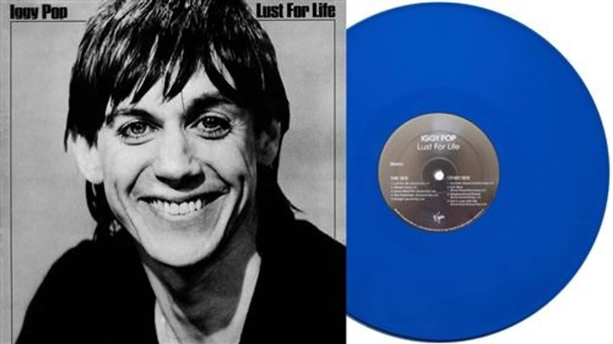 Iggy Pop - Lust for Life (Limited Edition - Blue Vinyl) - Plak