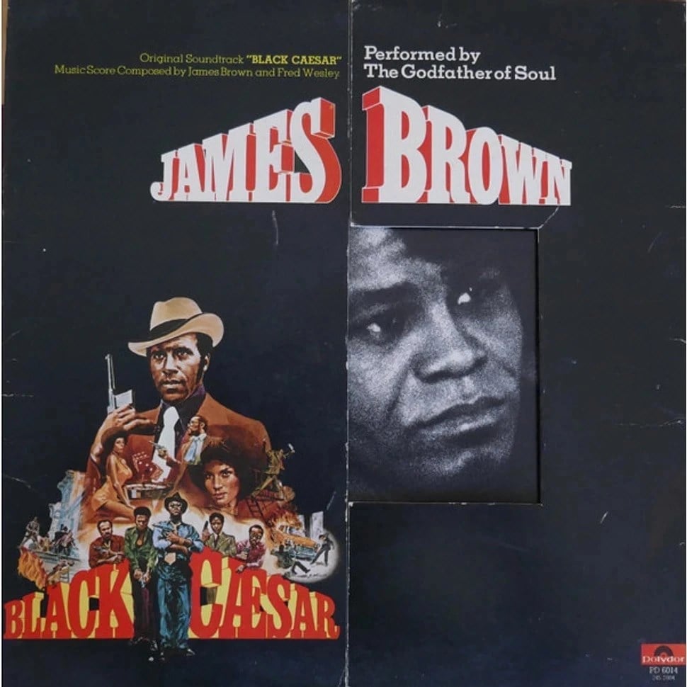James Brown - Black Caesar Dönem Baskı Plak