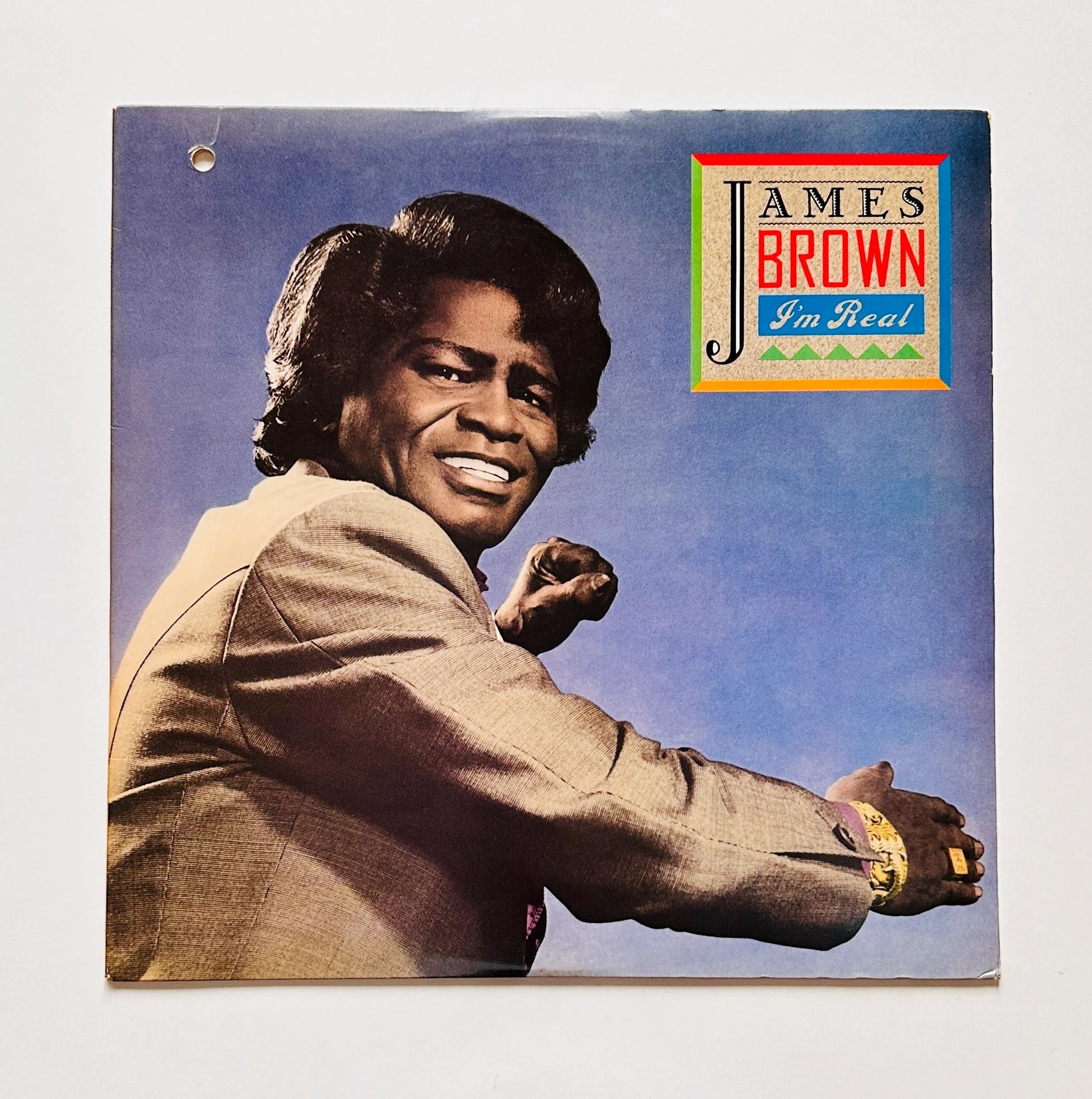 James Brown – I'm Real Dönem Baskı Plak