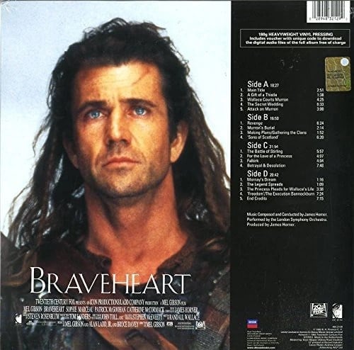 James Horner, London Symphony Orchestra - Braveheart (Soundtrack) - Plak