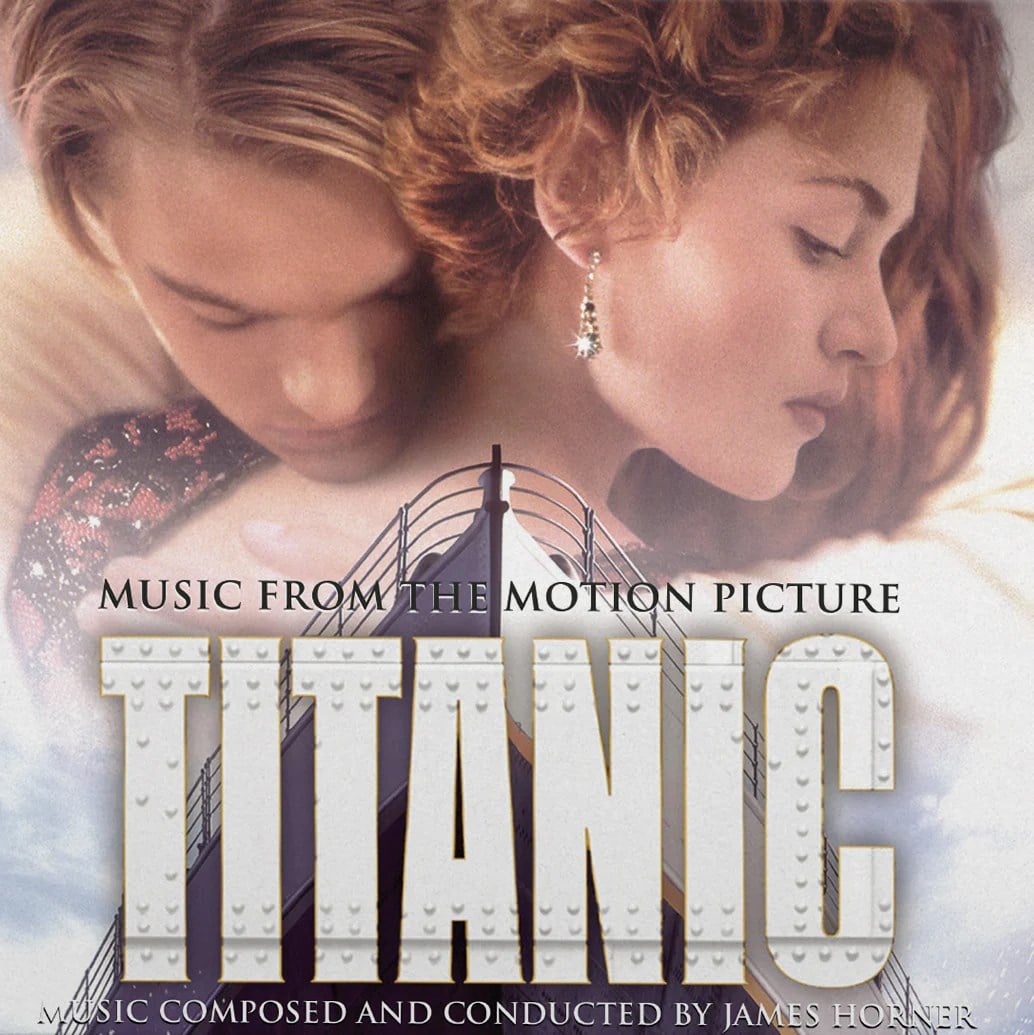 James Horner - Titanic (180g) (Limited Numbered Edition) (Translucent Yellow Vinyl) - Plak