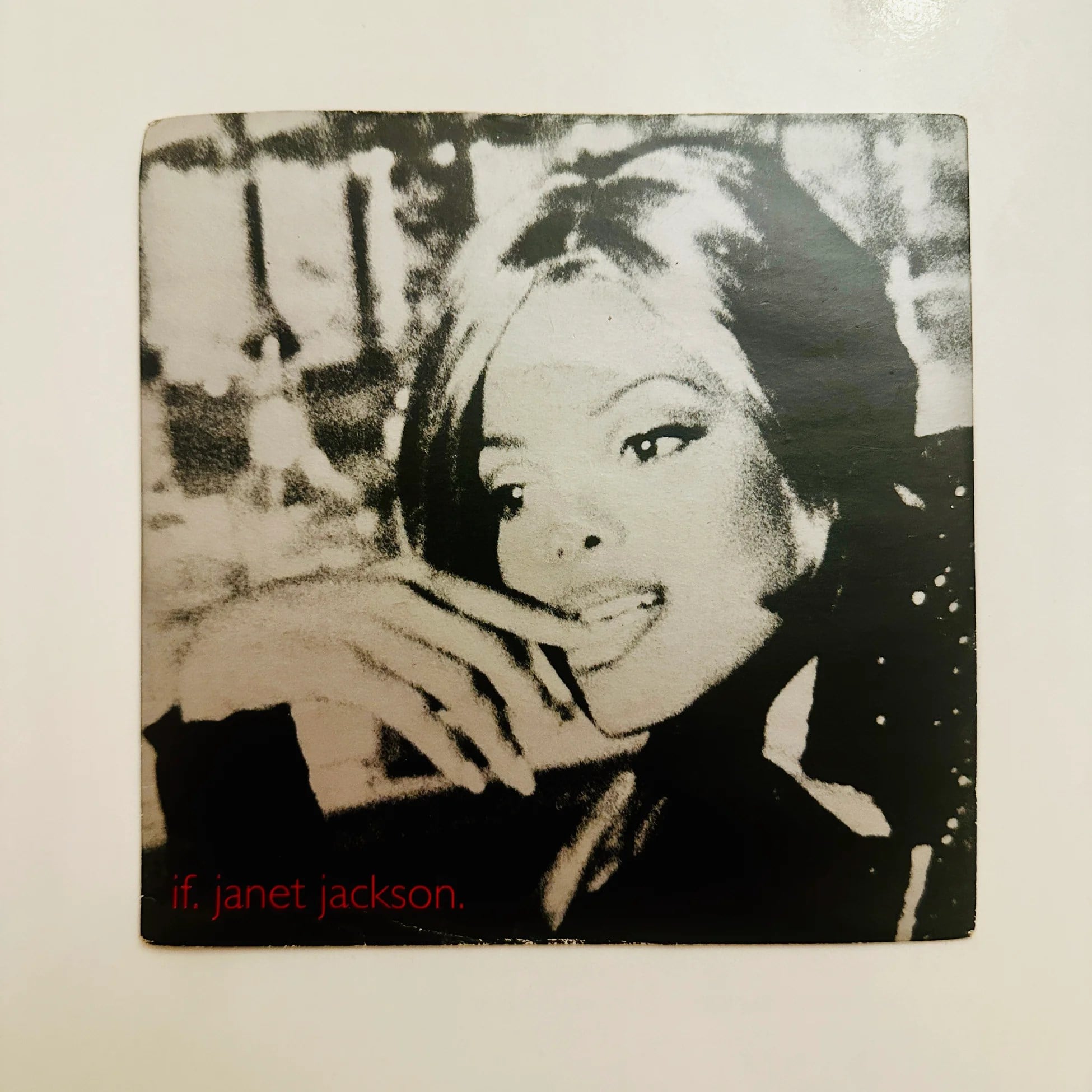 Janet Jackson – If Dönem Baskı 45 lik Plak