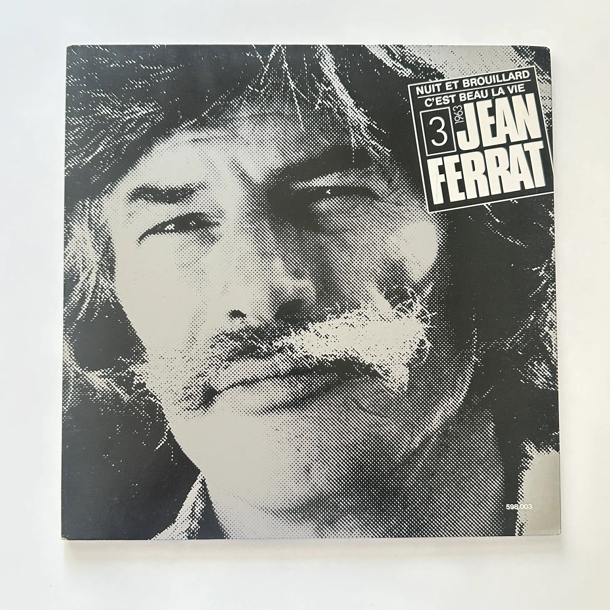 Jean Ferrat-Nuit et Brouillard Dönem Baskı Plak