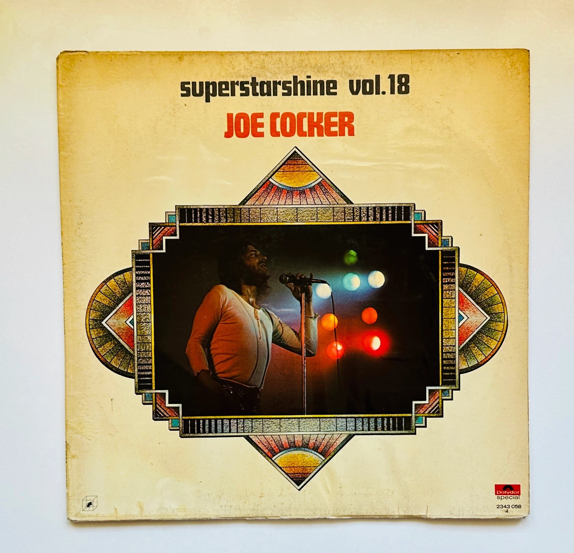 Joe Cocker – Superstarshine Vol. 18  Dönem Baskı Plak