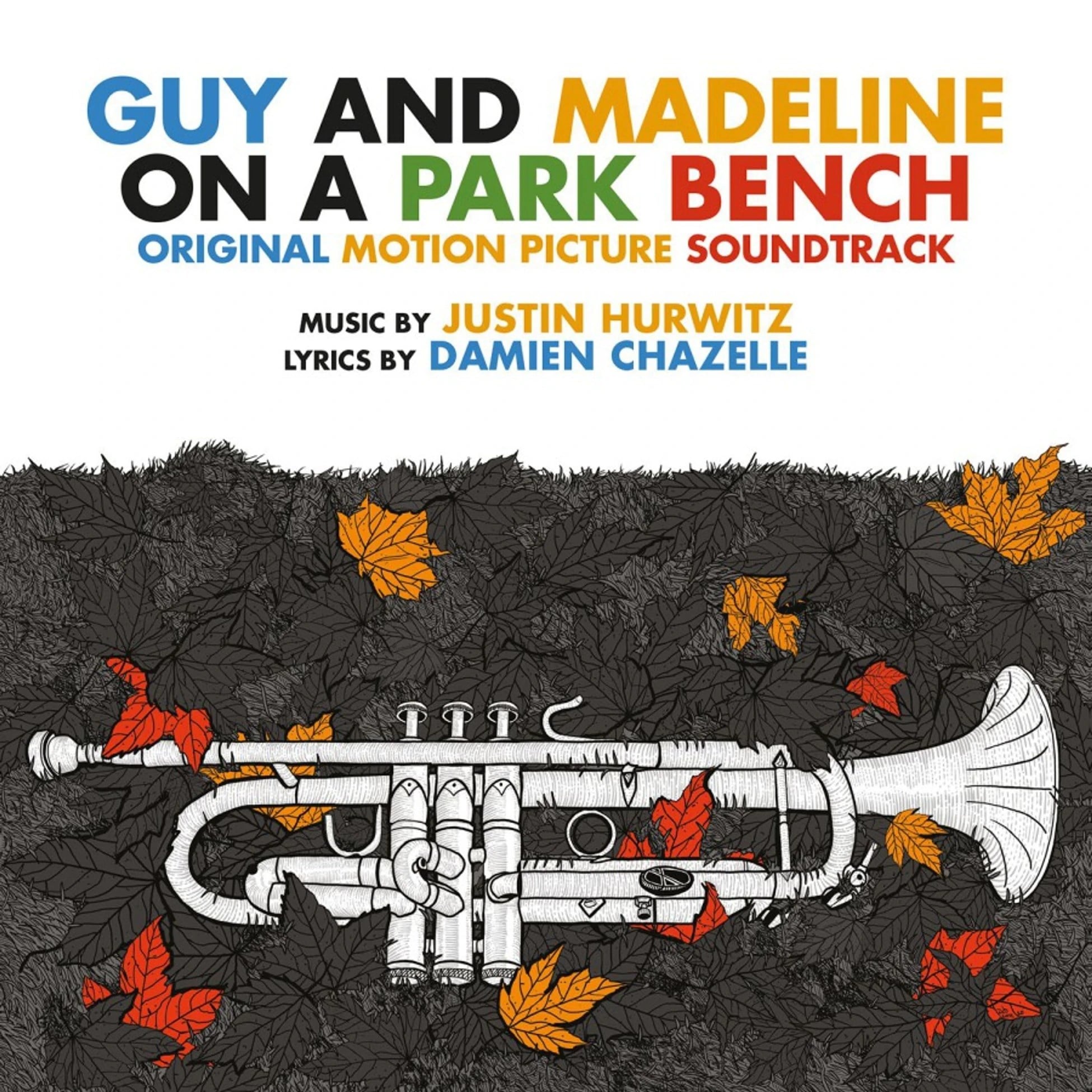 Justin Hurwitz - Guy And Madeline On A Park Bench (180g) (Limited Numbered Edition) (Orange & Black Marbled Vinyl) - Plak