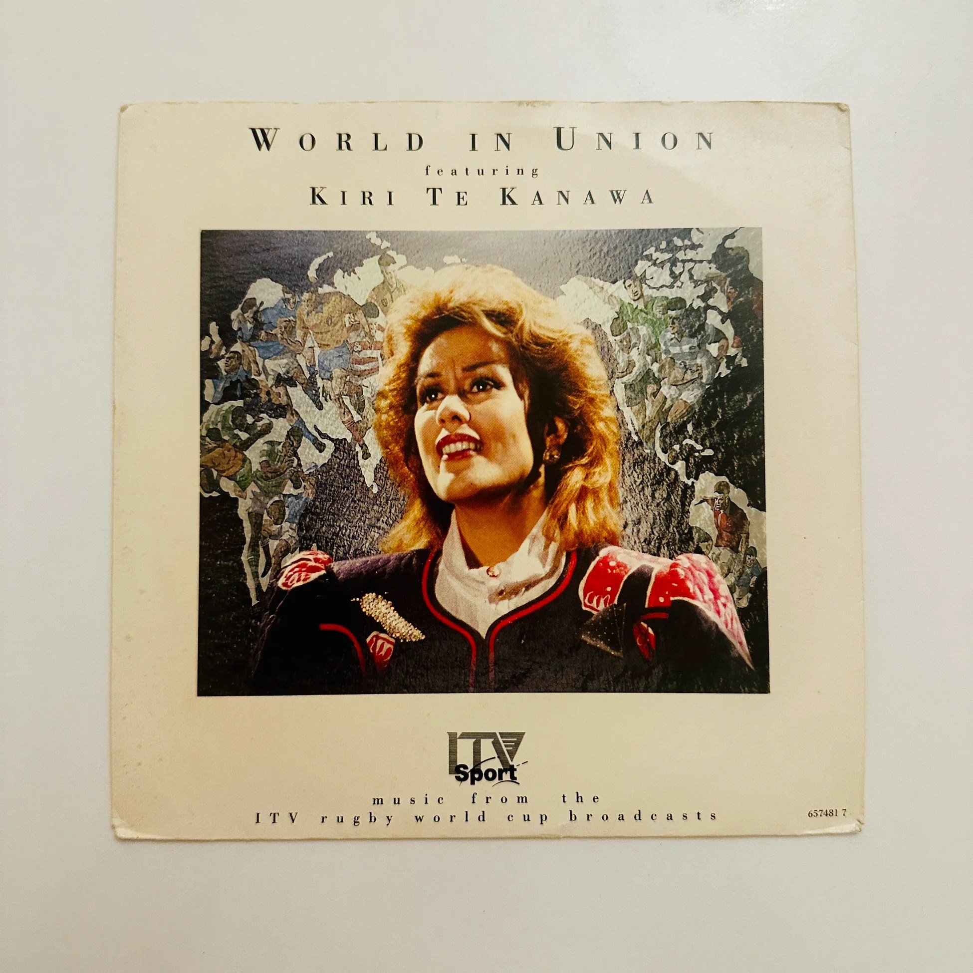 Kiri Te Kanawa – World In Union Dönem Baskı 45 lik Plak