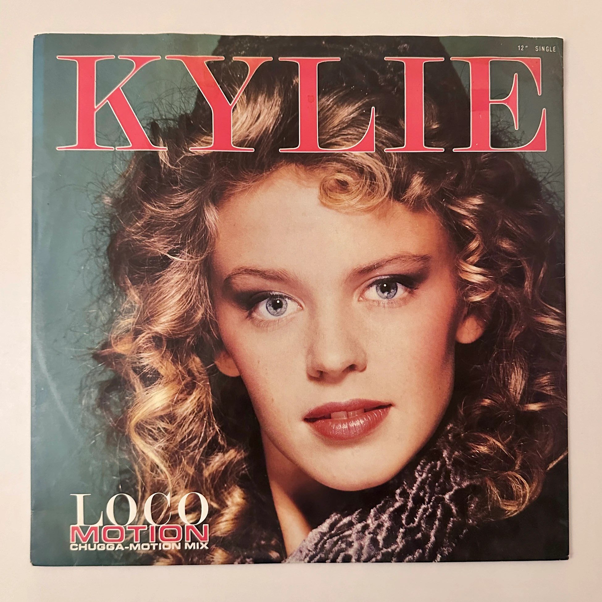 Kylie – Locomotion - Chugga-Motion Mix  Dönem Baskı Maxi Single Plak