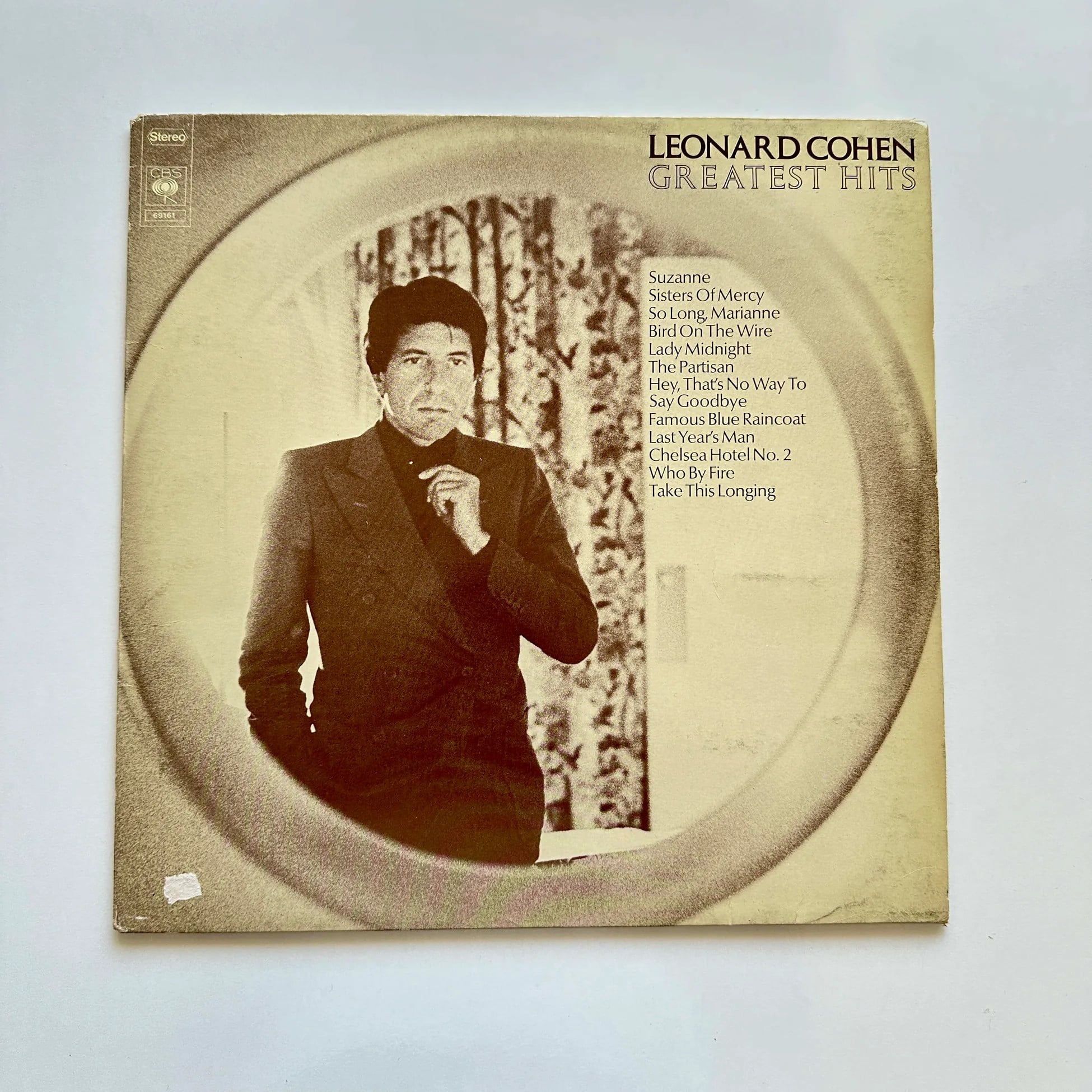 Leonard Cohen – Greatest Hits Dönem Baskı Plak