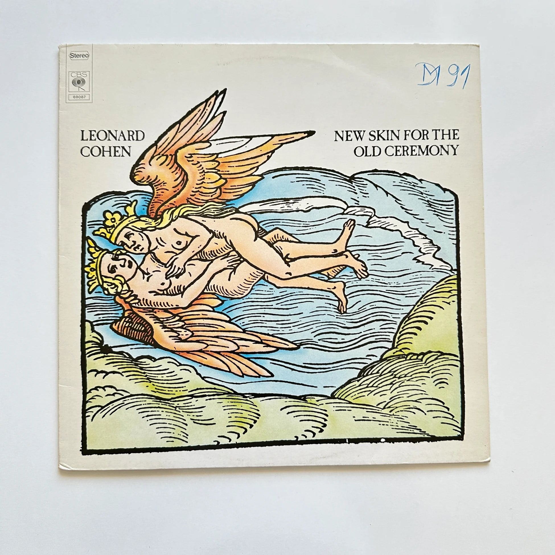 Leonard Cohen – New Skin For The Old Ceremony Dönem Baskı Plak