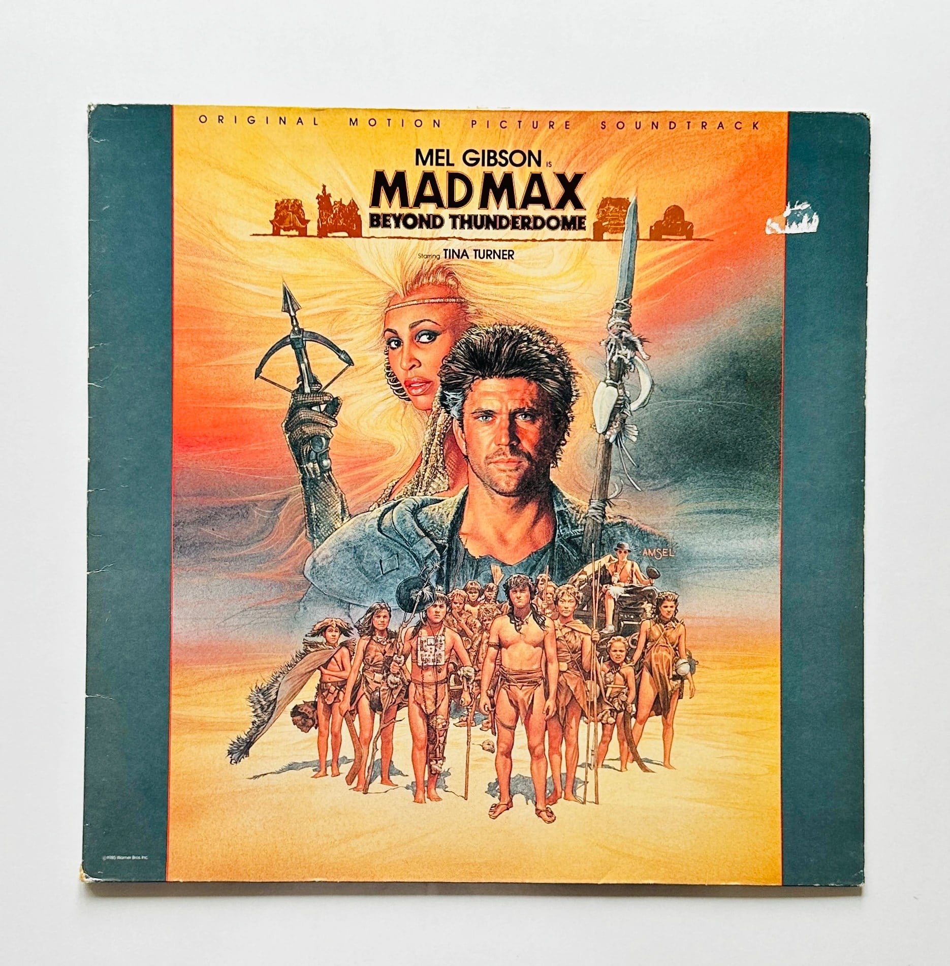 Mad Max Beyond Thunderdome (Original Motion Picture Soundtrack) Dönem Baskı Plak