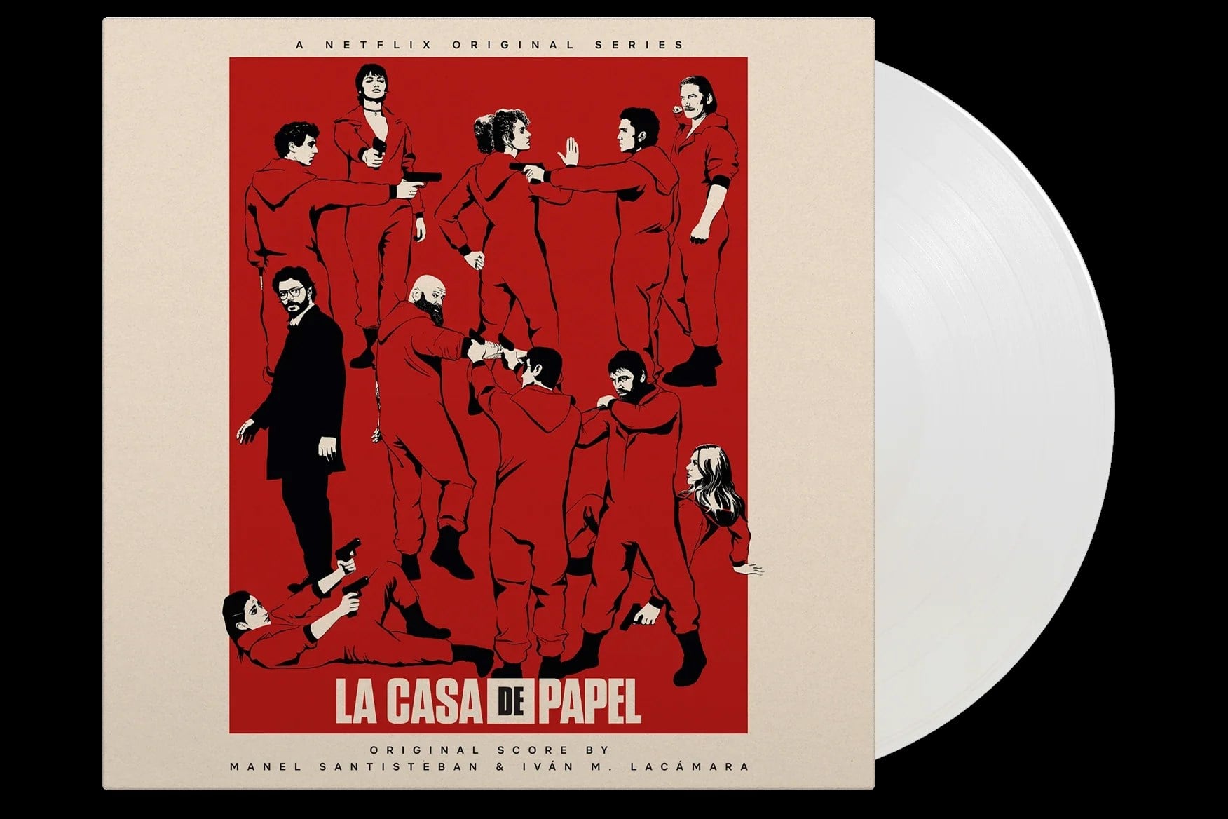 Manel Santisteban & Ivan M. Lacarama - La Casa De Papel (crystal clear) Plak