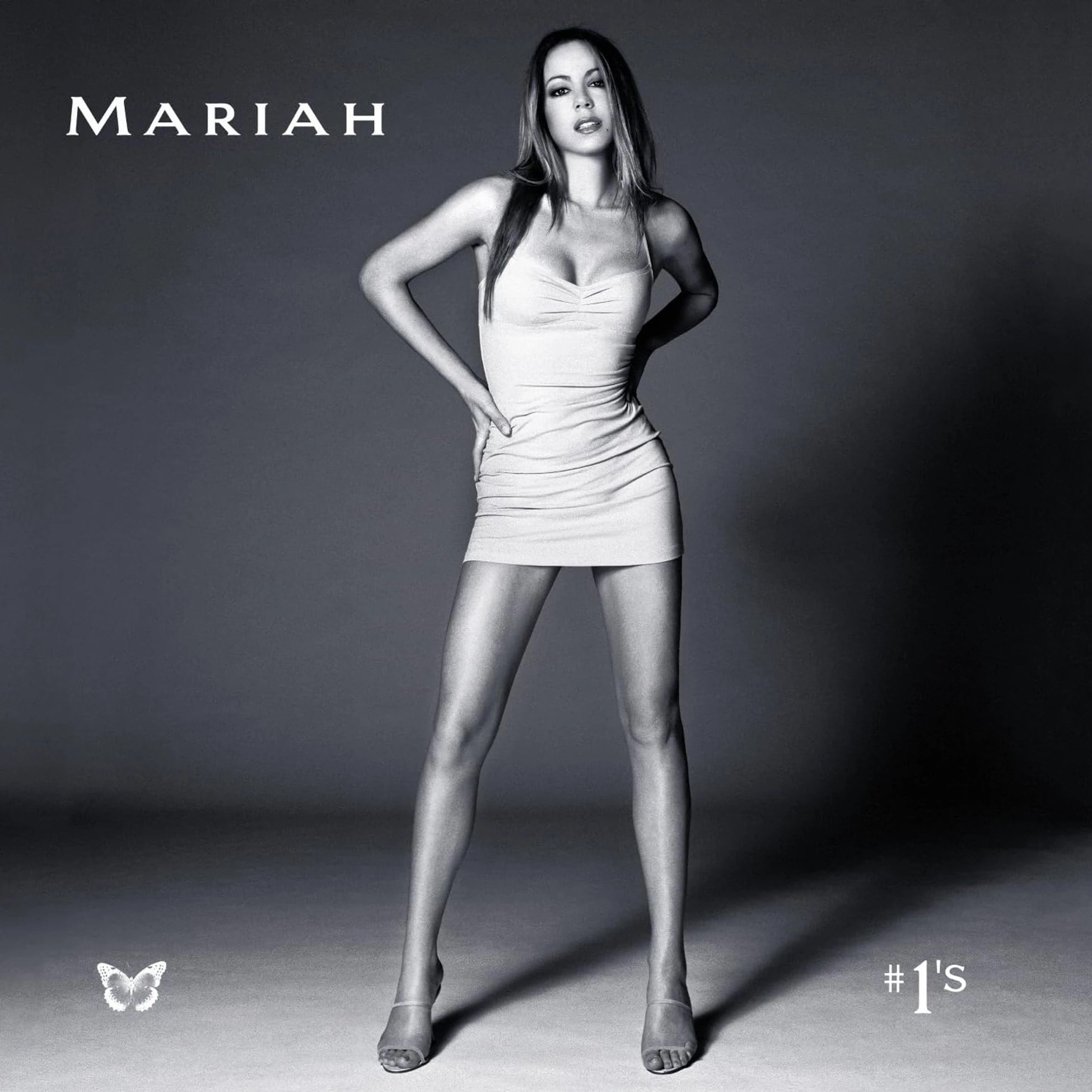Mariah Carey - #1's (Metallic Silver & Black Swirl Vinyl) - Plak