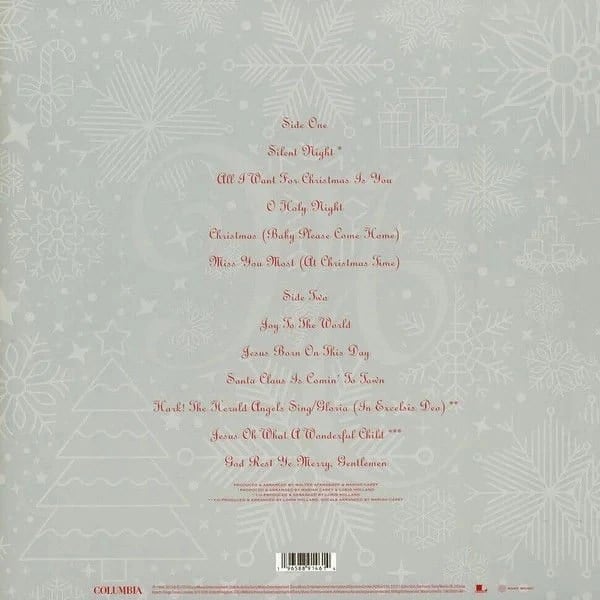 Mariah Carey - Merry Christmas (30th Anniversary Edition - Zoetrope Vinyl) - Plak