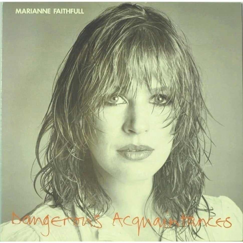Marianne Faithfull  - Dangerous Acquaintances Dönem Baskı Plak
