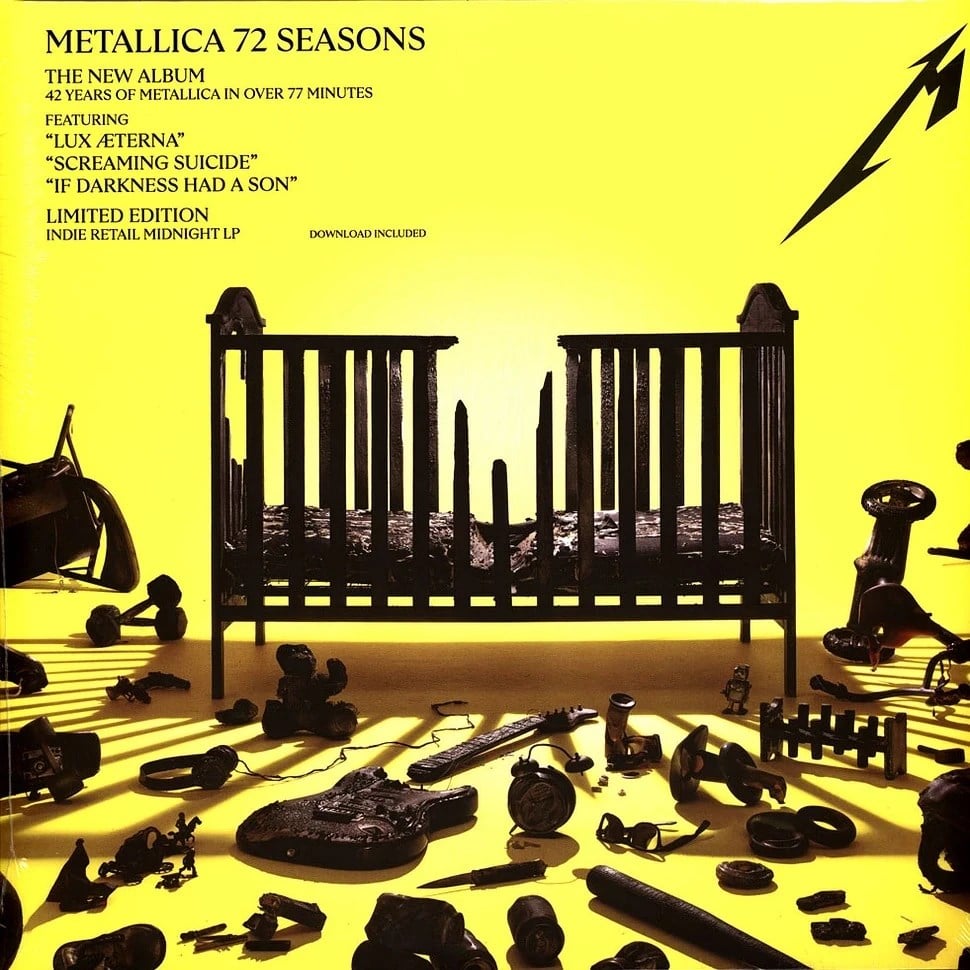 Metallica – 72 Seasons (Limited Indie Retail Edition - Violet Vinyl) - Plak