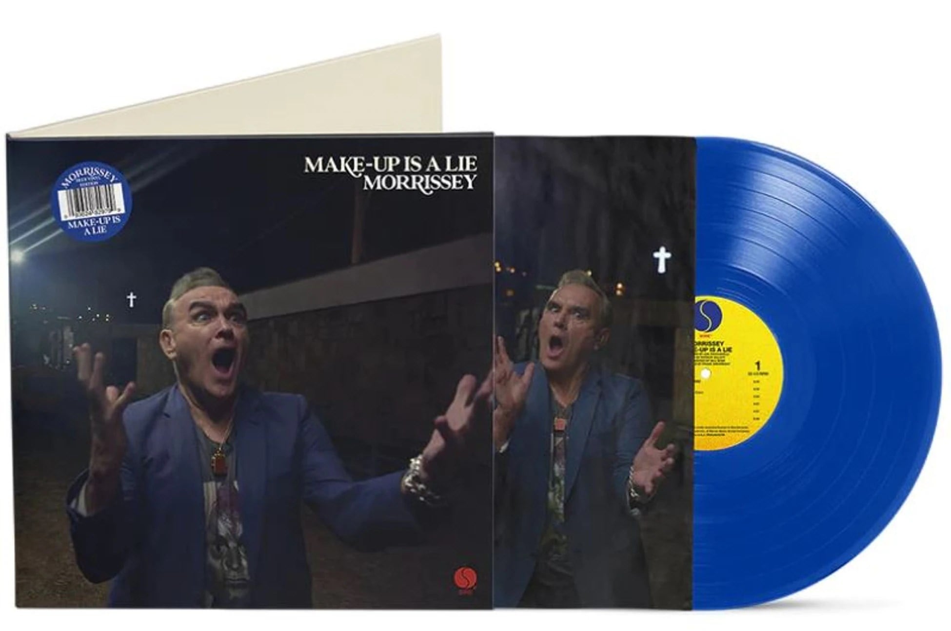 Morrissey - Make-Up Is A Lie (Blue Vinyl) - Plak
