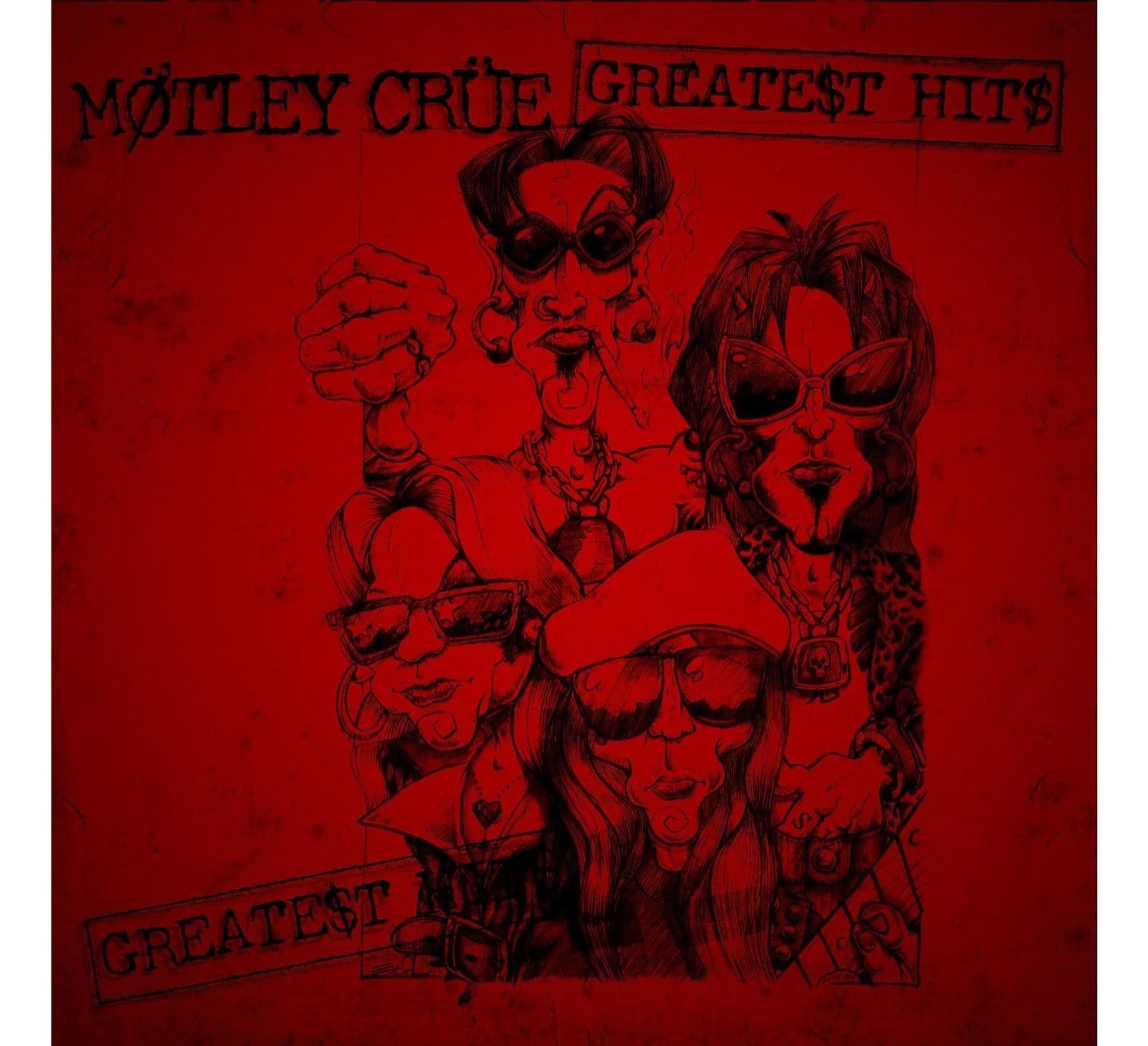 Mötley Cure - Greatest Hits - Plak
