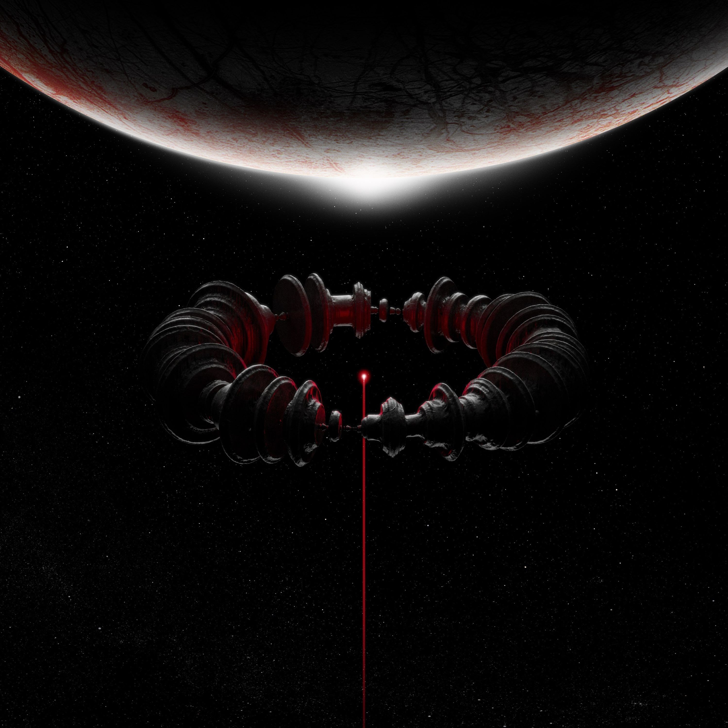 Muse - The Wow! Signal (Limited Indie Exclusive Edition) (RedGrey Galaxy Marble Vinyl) - Plak